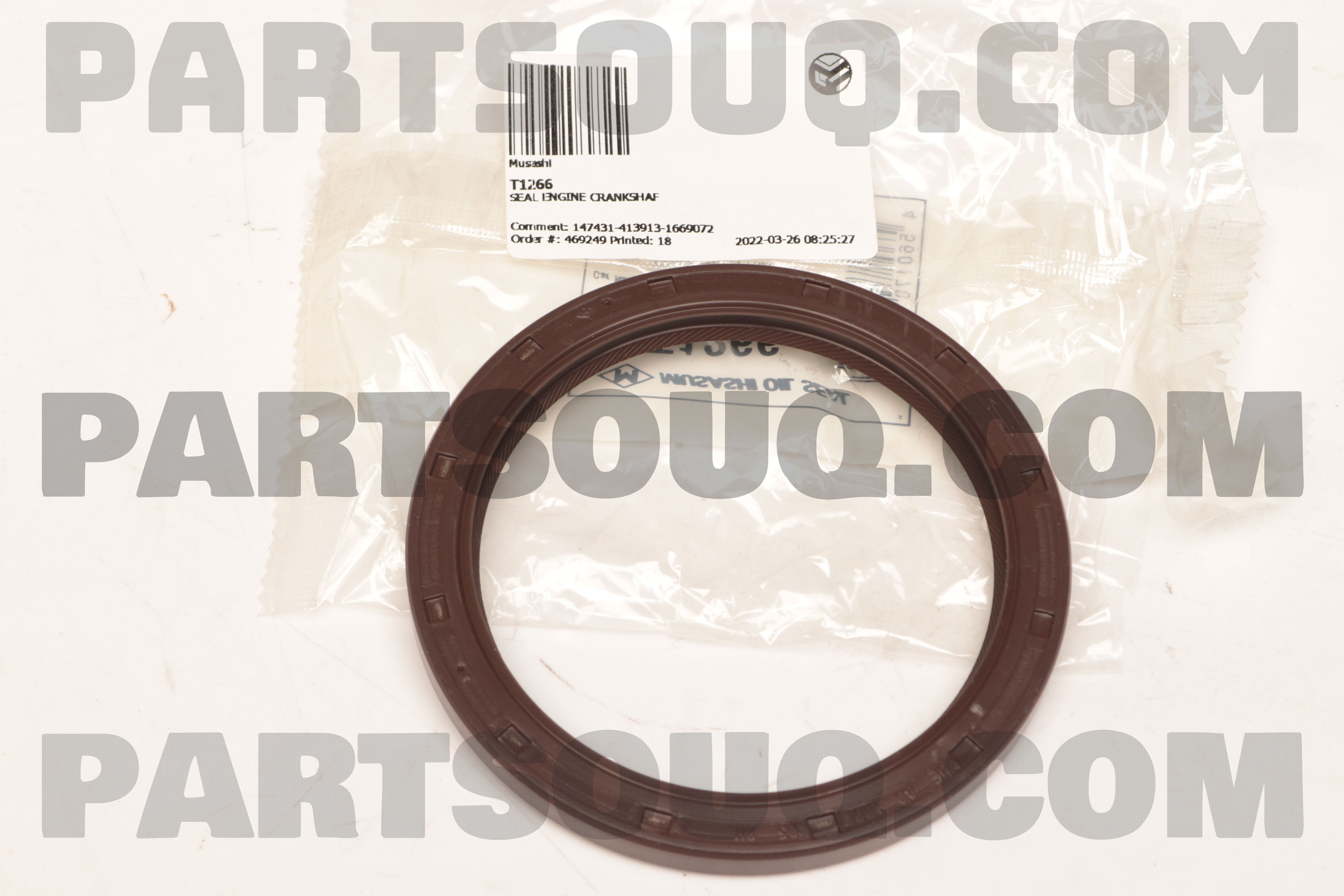 のぎ SEAL ENGINE CRANKSHAF T1266 | Musashi Repuestos | PartSouq