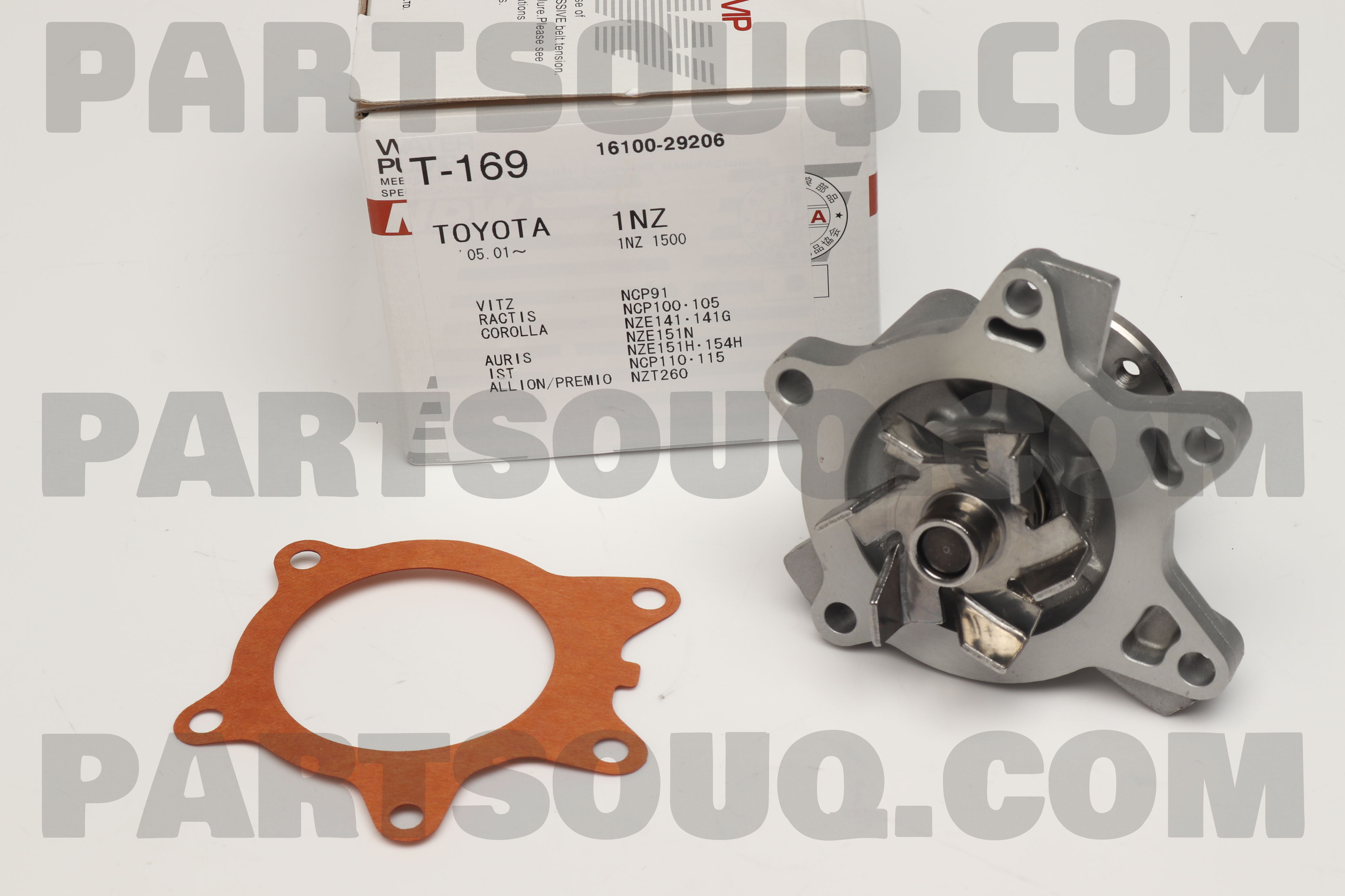 WATER PUMP 1NZ T169 | NPW Parts | PartSouq