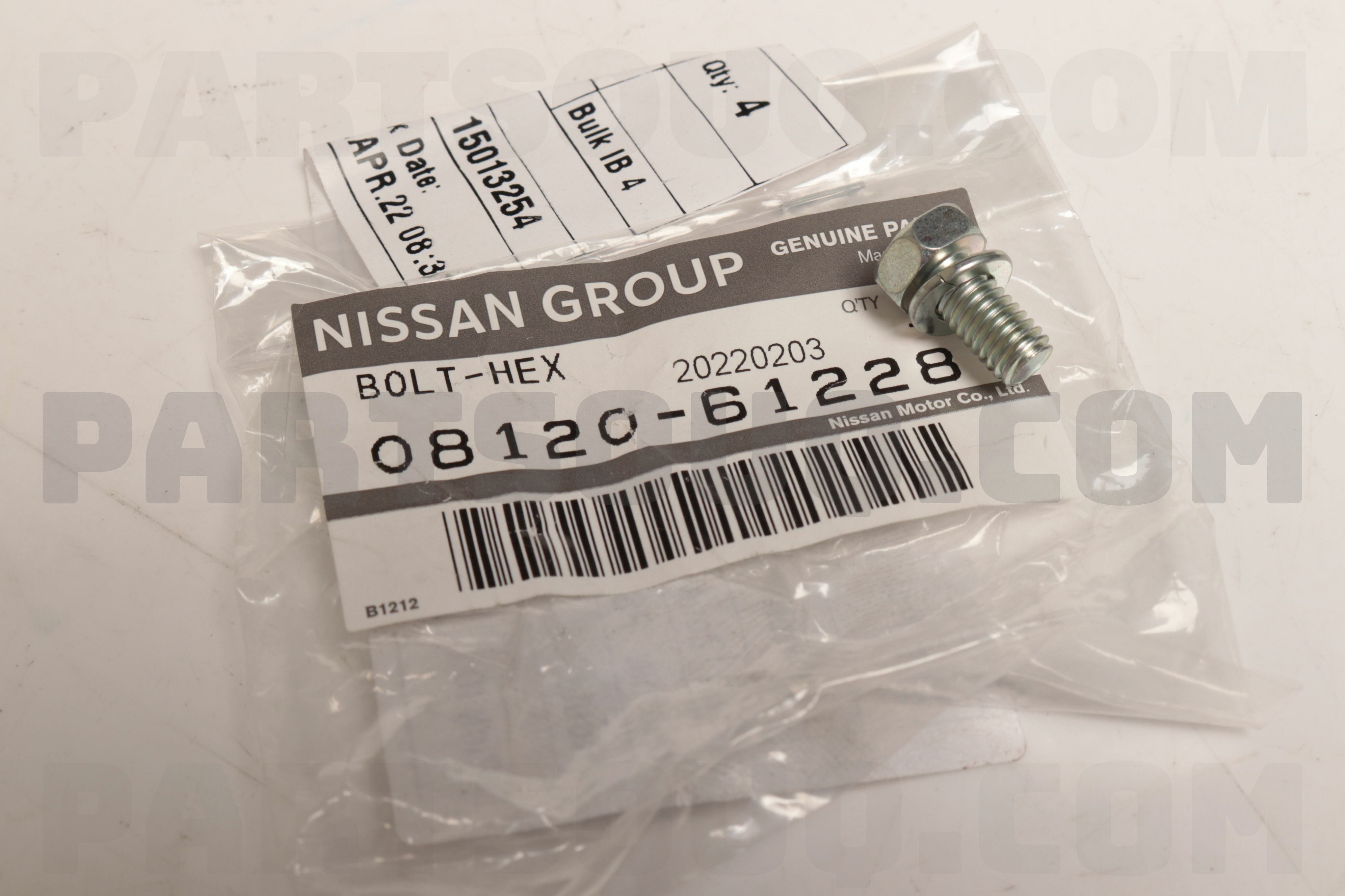 BOLT 0812061228 | Nissan Parts | PartSouq