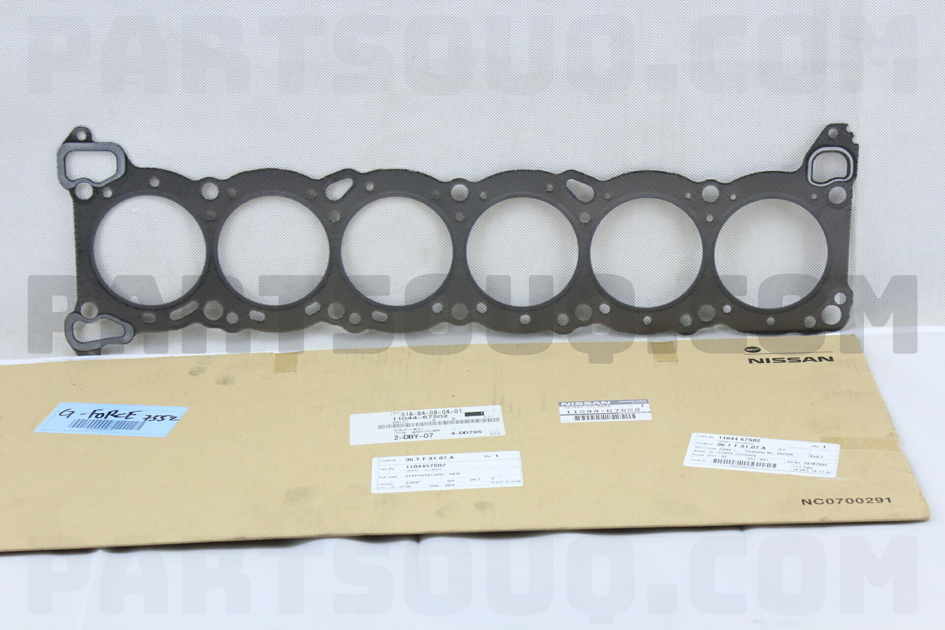 予約販売 GASKET-CYLINDER HEAD PartSouq | Parts Nissan | 1104467S02 語学・辞書・学習参考書