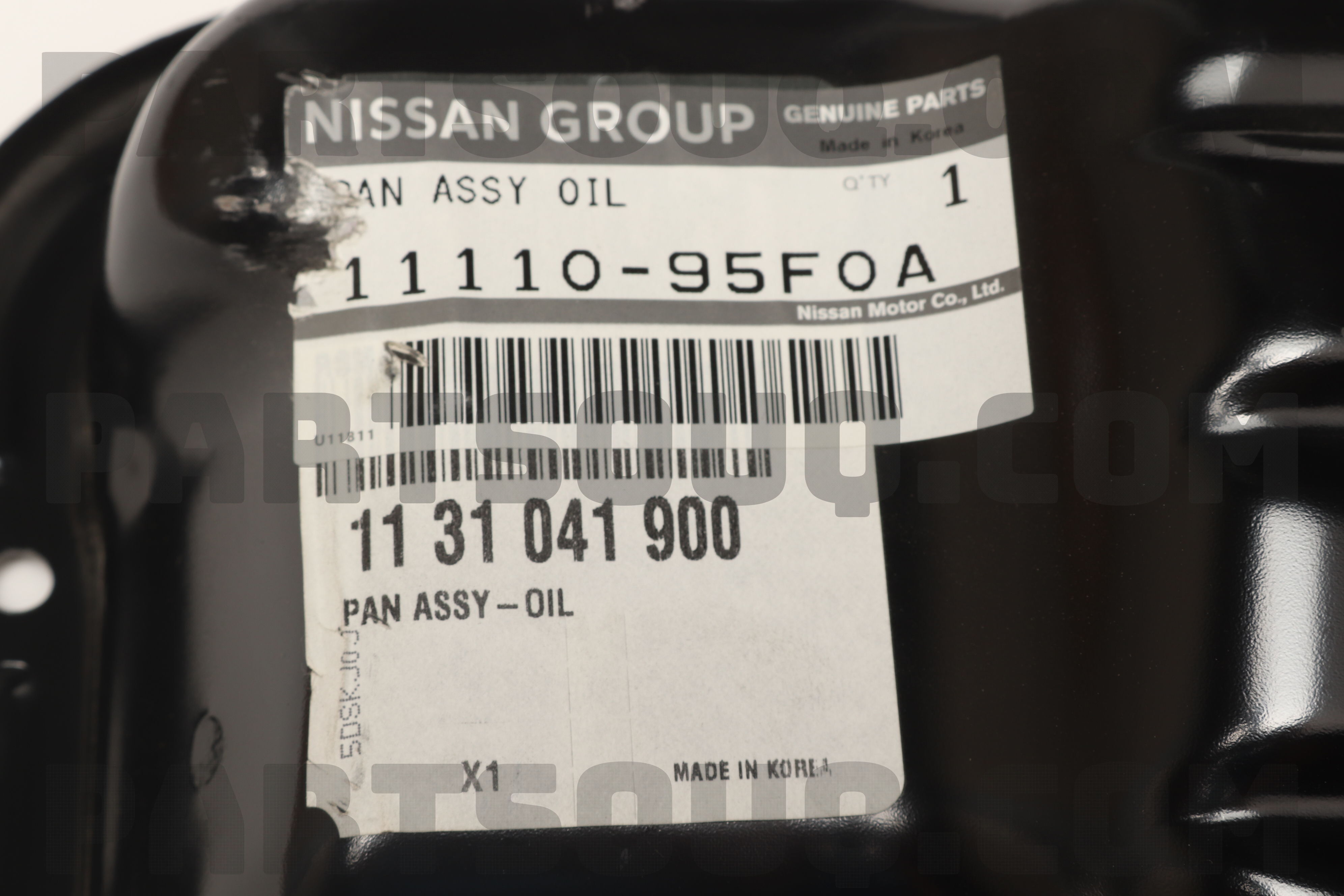 PAN ASSY-OIL 1111095F0A | Nissan Parts | PartSouq