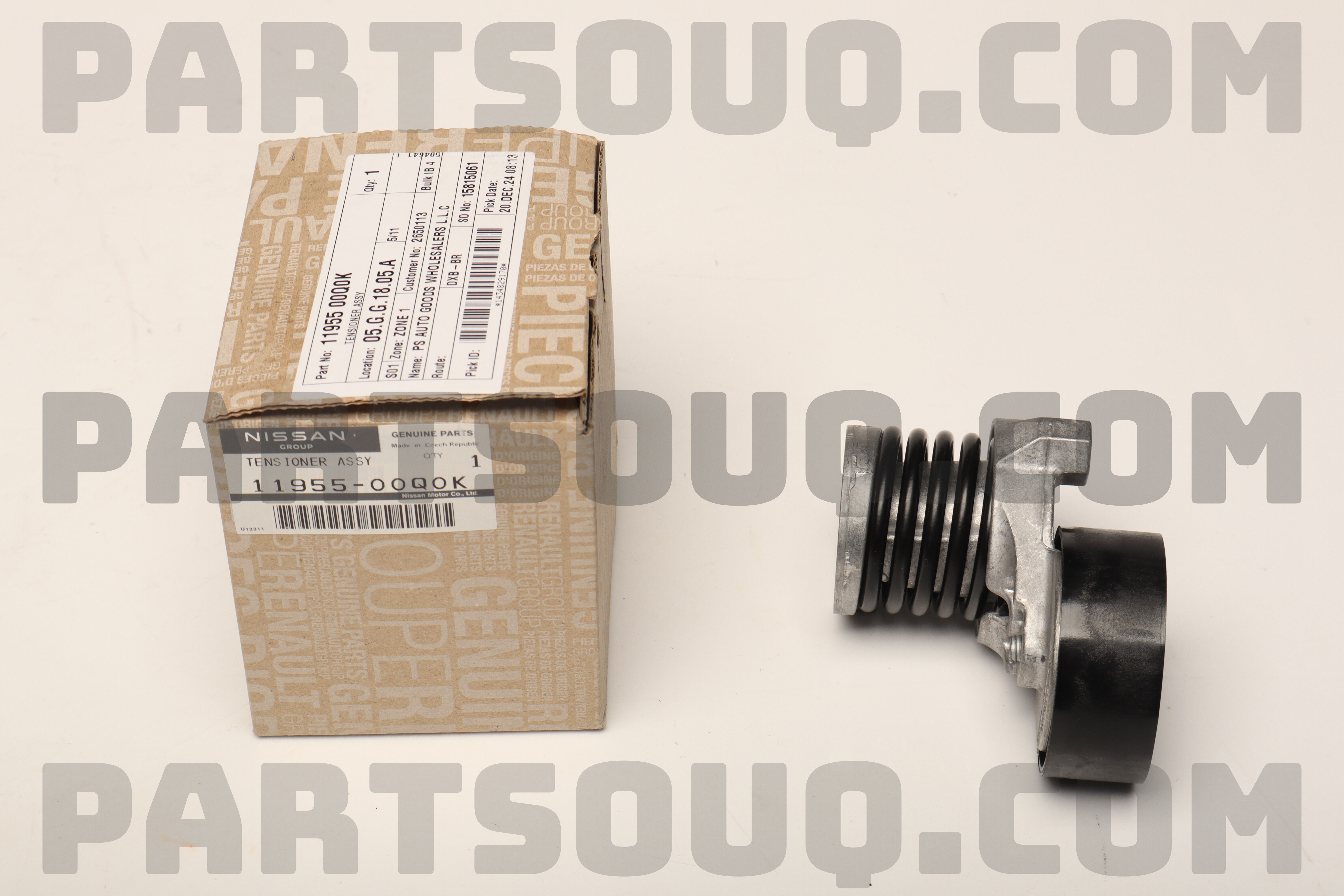 TENSIONER ASSY 1195500Q0K | Nissan Parts | PartSouq