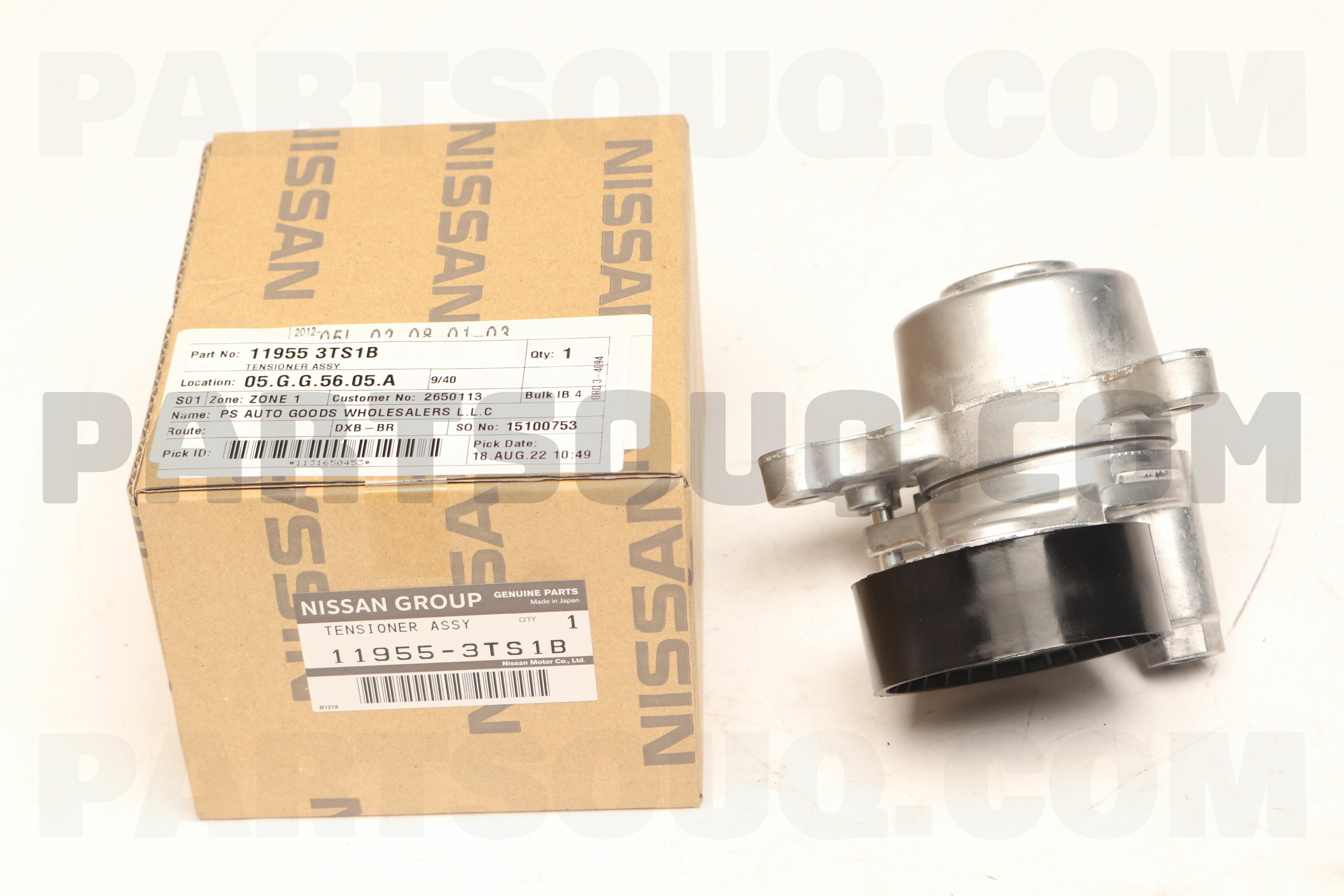 TENSIONER ASSY-AUTO 119553TA9D | Nissan Parts | PartSouq
