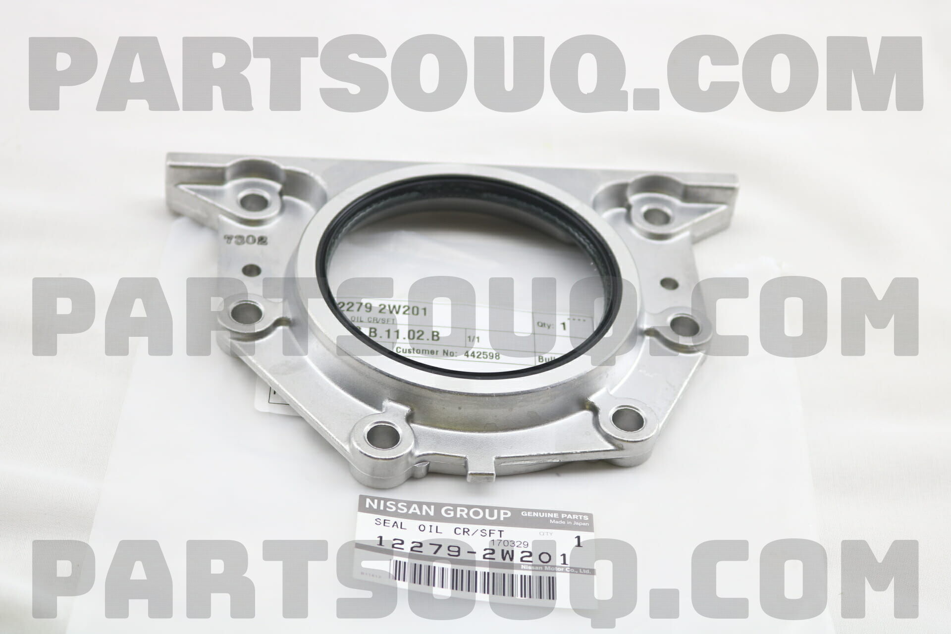 122792W201 SEAL-OIL,CRANKSHAFT REAR