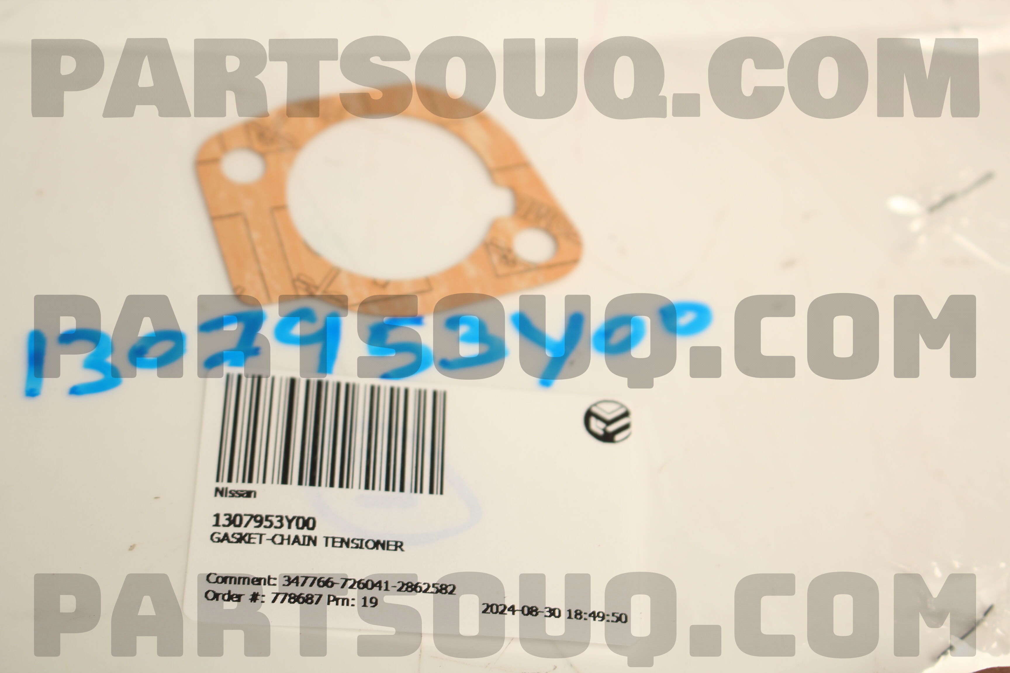 1307953Y00 GASKET-CHAIN TENSIONER