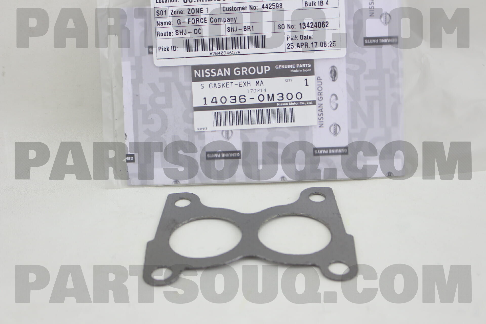 140360M300 GASKET-EXHAUST MANIFOLD,A