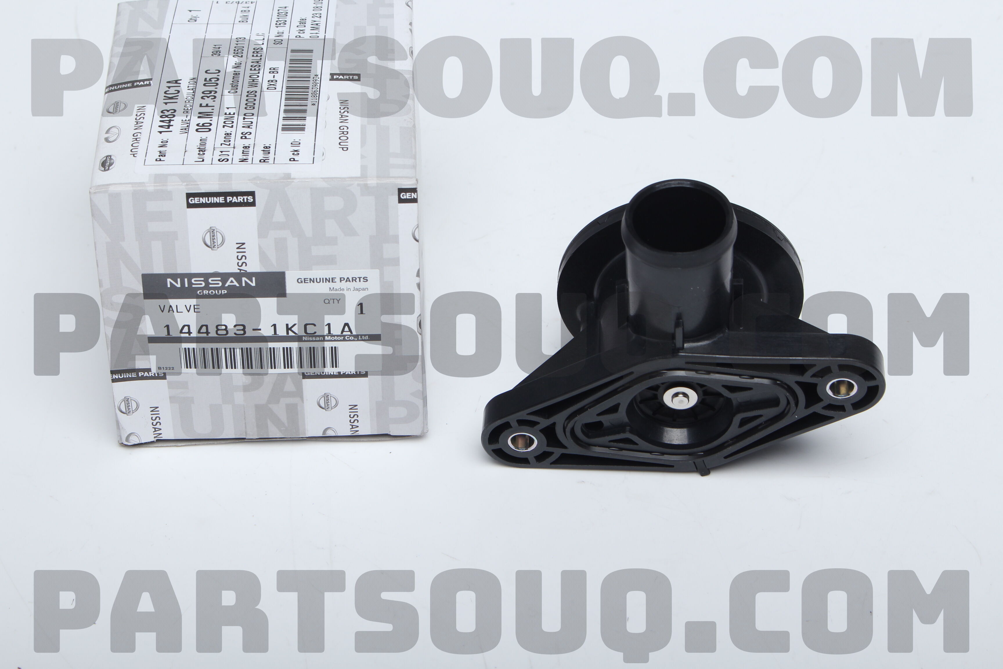 VALVE-RECIRCULATION 144831KC1A | Nissan Parts | PartSouq