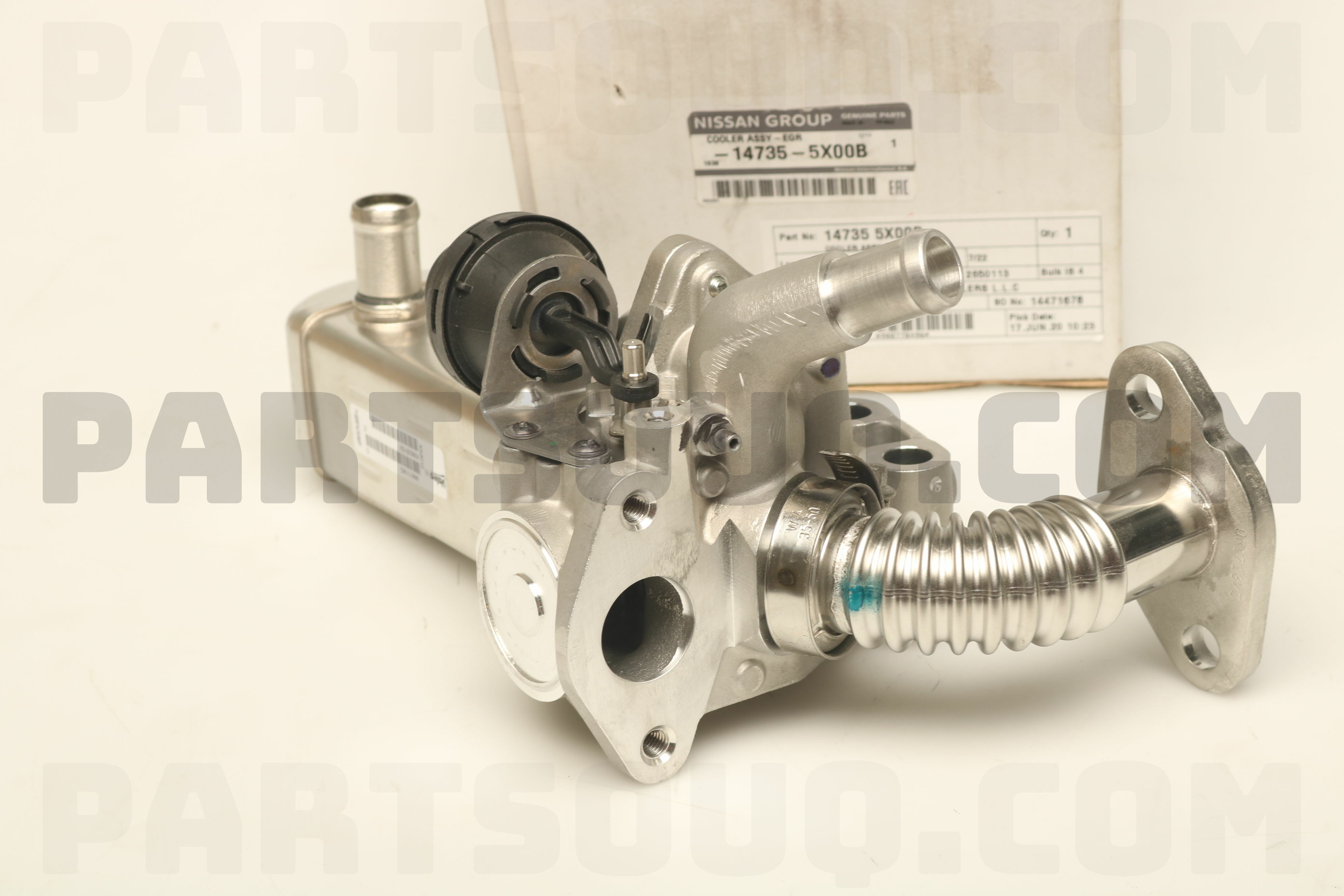 かえ COOLER ASSY EGR 147355X00B | Nissan Parts | PartSouq
