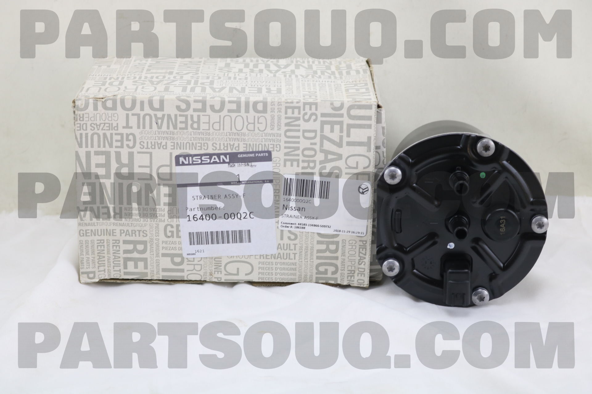 Genuine Nissan 16400-EZ40B STRAINER Assembly - Fuel