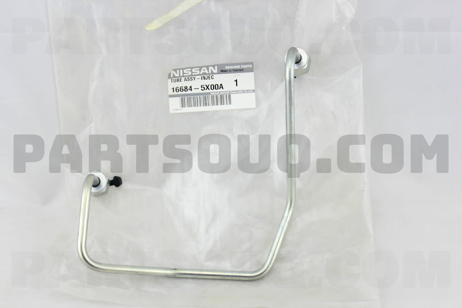 166845X00A Nissan TUBE ASSY-INJECTION,NO 5