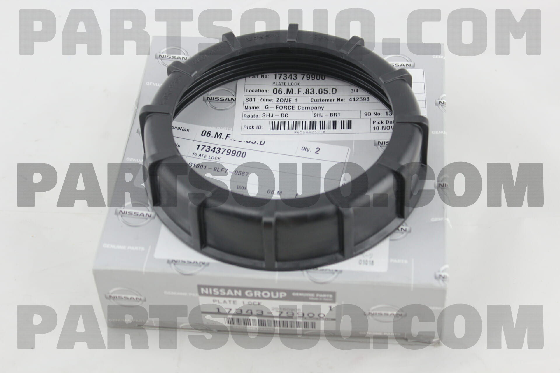 PLATE-LOCK,FUEL GAUGE 1734379900 | Nissan Parts | PartSouq