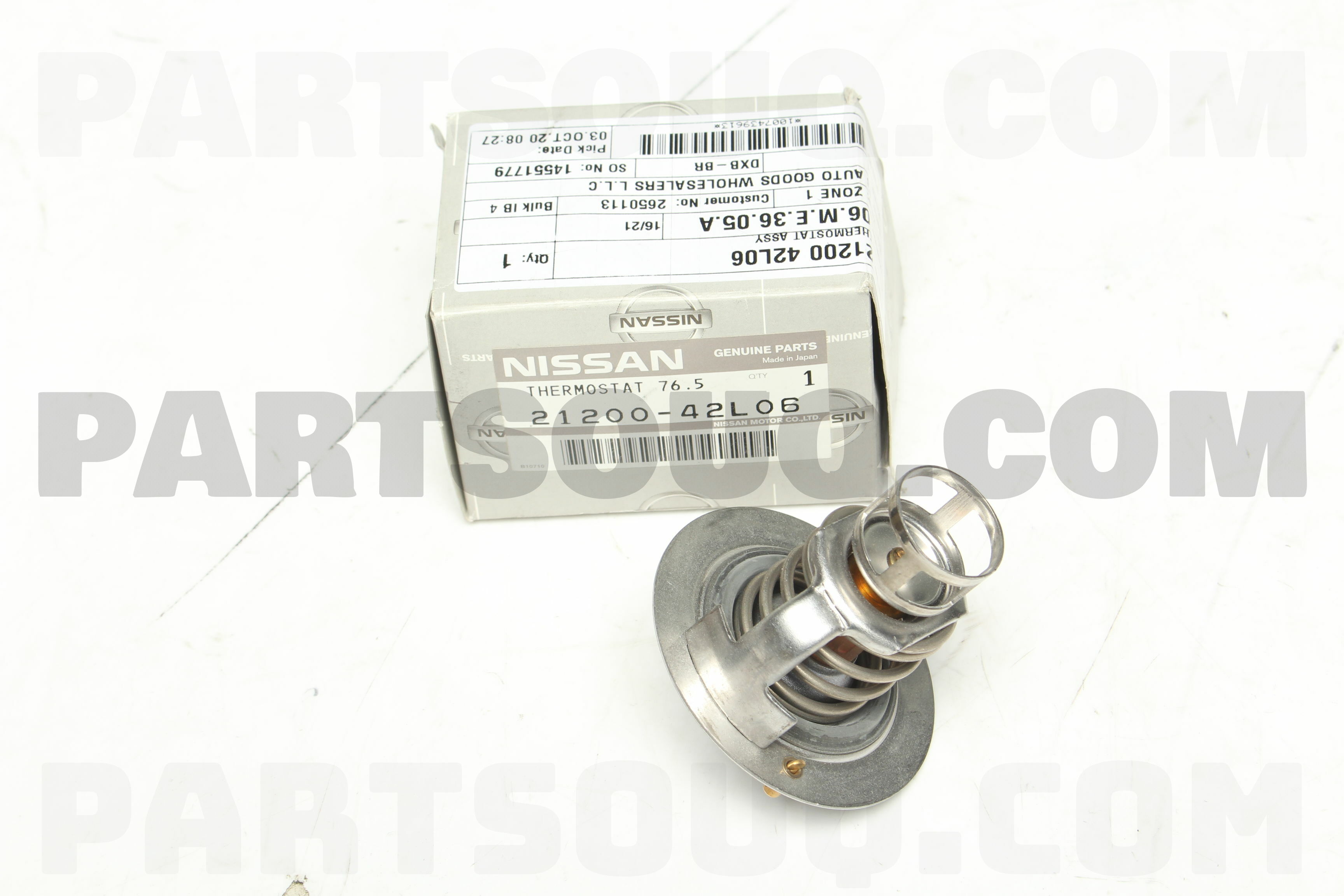 THERMOSTAT ASSY 2120042L06 | Nissan Parts | PartSouq