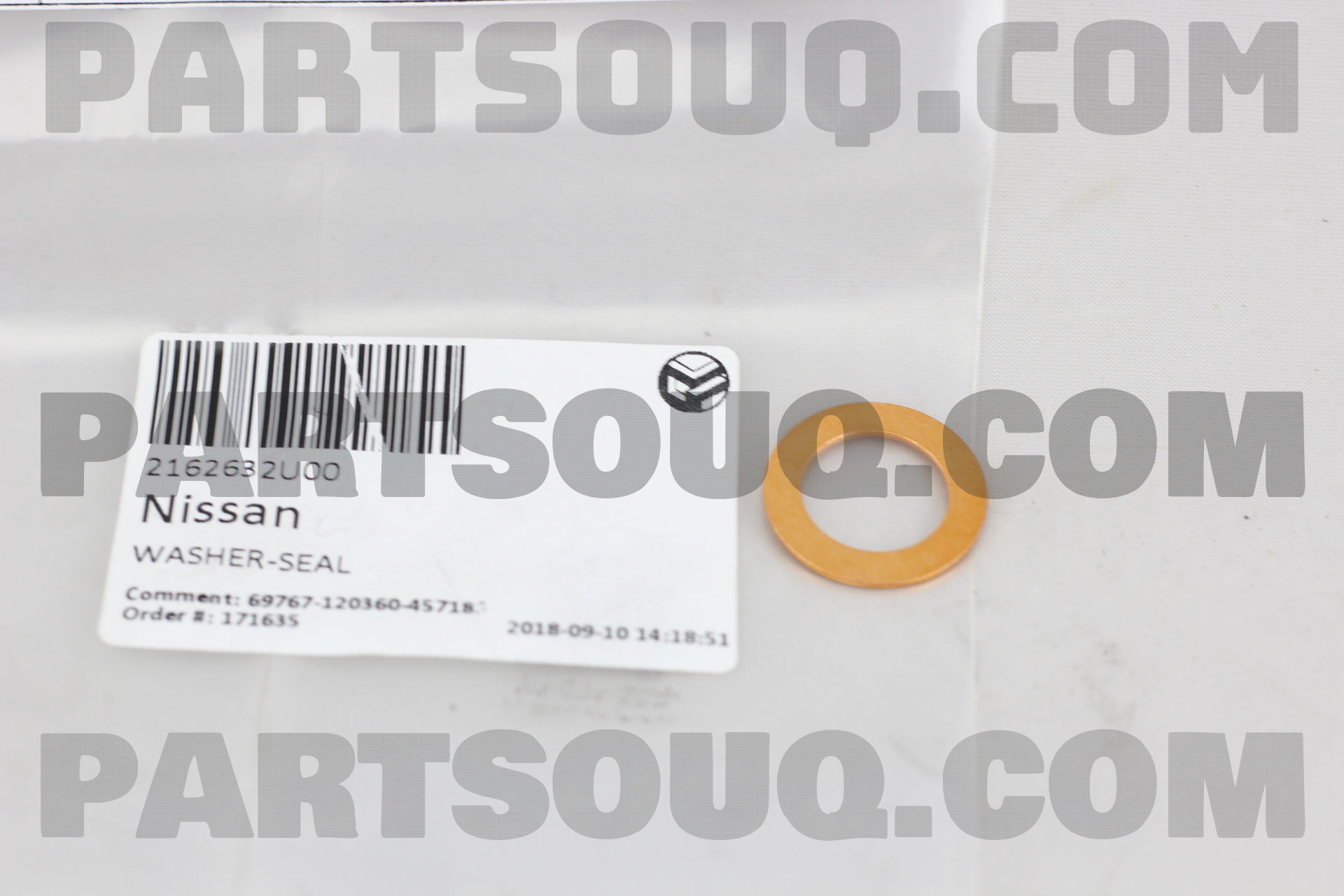 WASHER-SEAL 2162632U00 | Nissan Parts | PartSouq