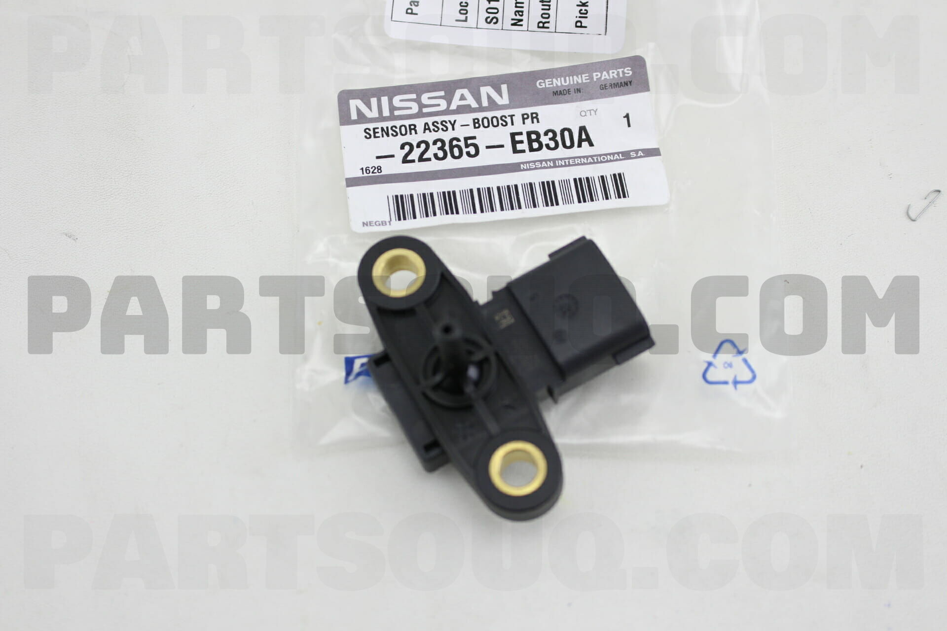 SENSOR ASSY-BOOST PRESSURE 22365EB30A | Nissan Parts | PartSouq