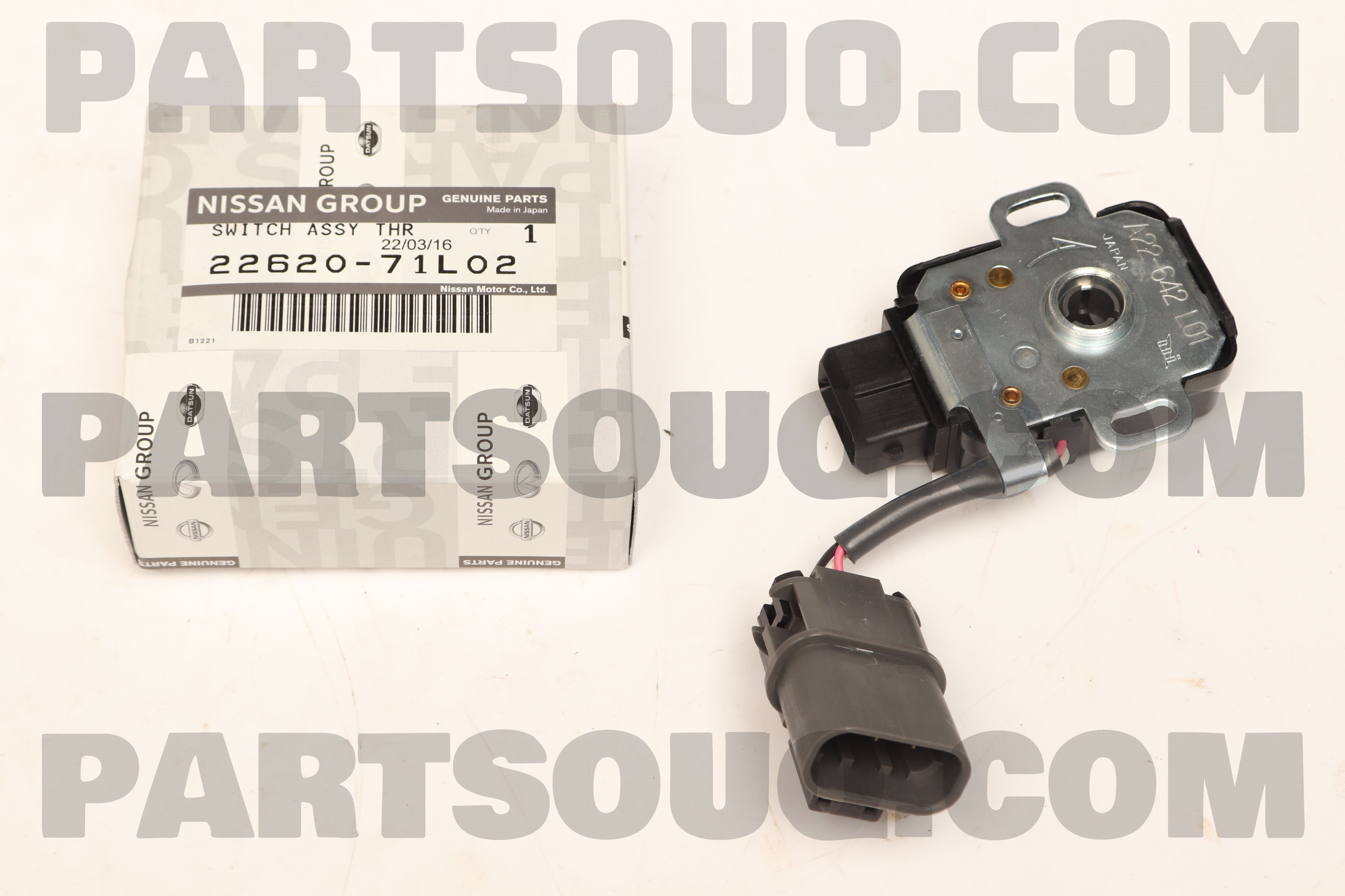 THROTTLE POSITION SWITCH 2262071L02 | Nissan Parts | PartSouq