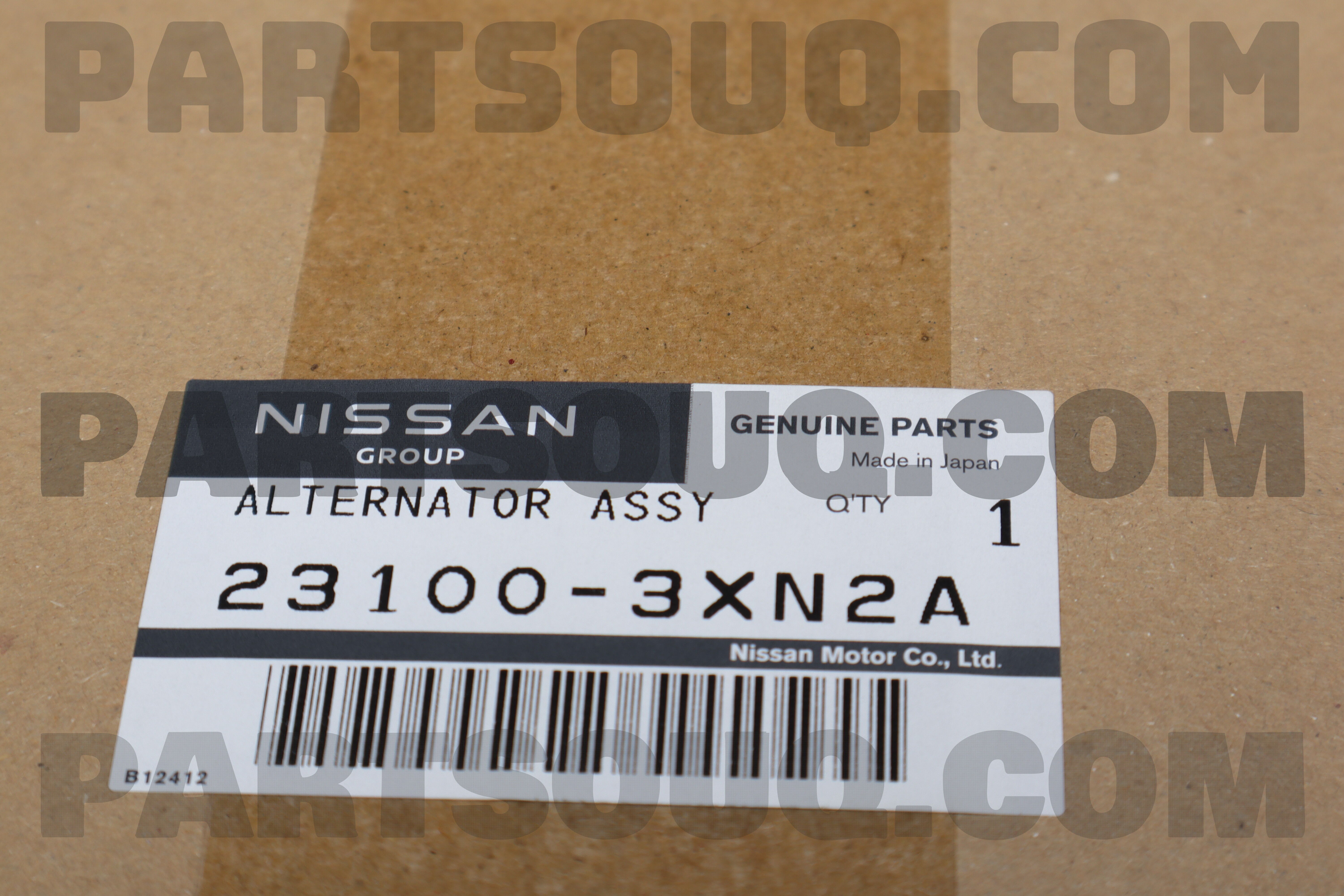 ALTERNATOR ASSY 231003XN2A | Nissan Parts | PartSouq