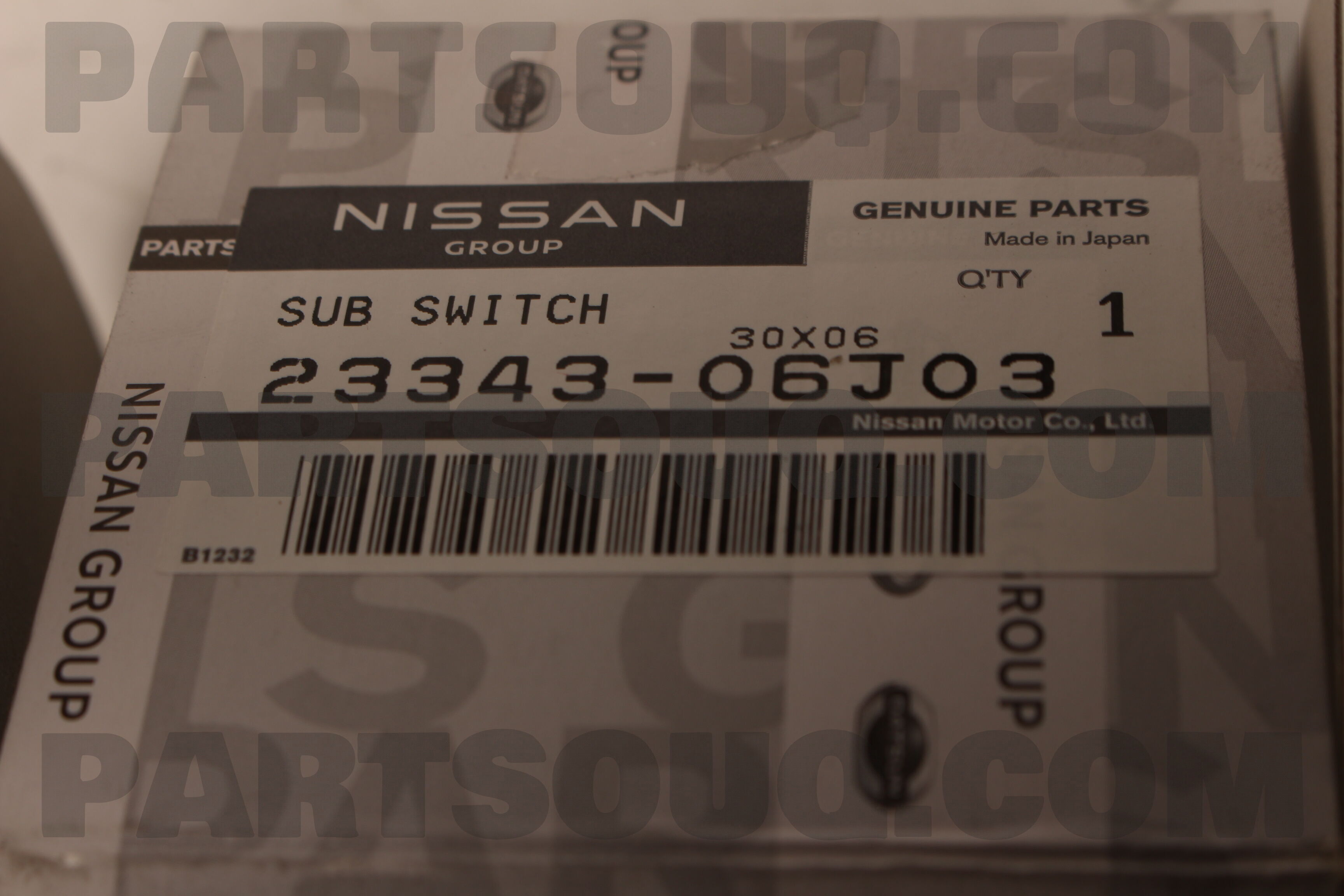 SWITCH ASSY-MAGNETIC 2334306J03 | Nissan Parts | PartSouq