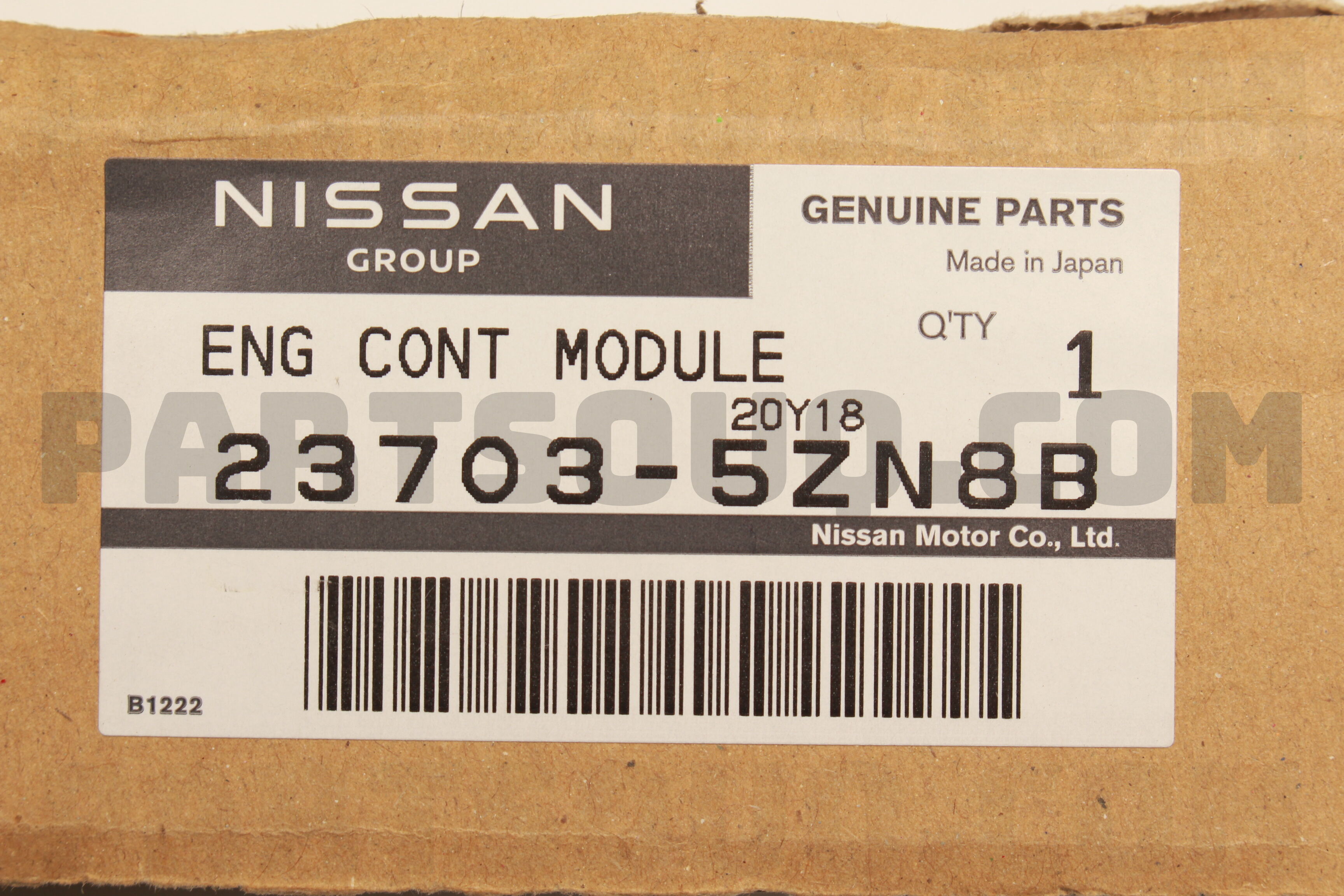 ENG CONT MODULE 237035ZN8B | Nissan Parts | PartSouq