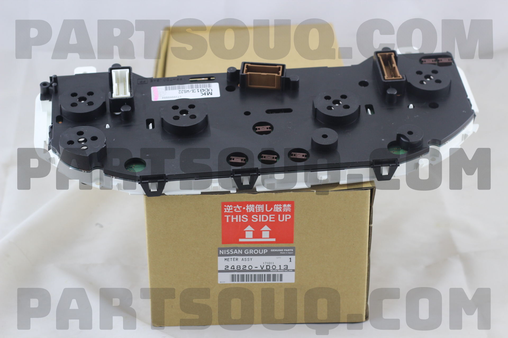 SPEEDOMETER ASSY-WITH ODO & FUEL METER 24820VD013 | Nissan Parts | PartSouq