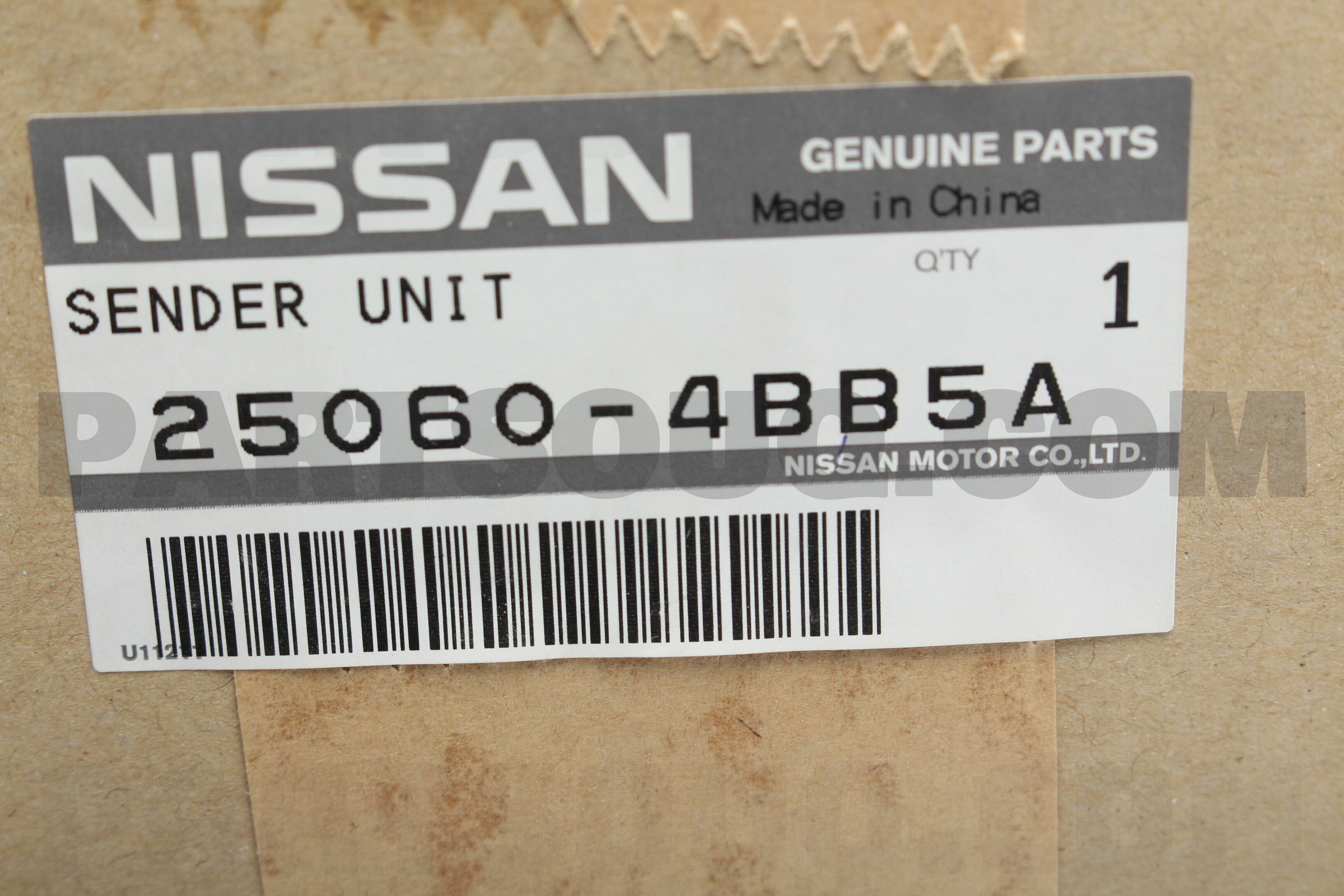 送料無料 日本 SENDER PartSouq | Parts Nissan | 250604BB5A UNIT ファッション雑貨