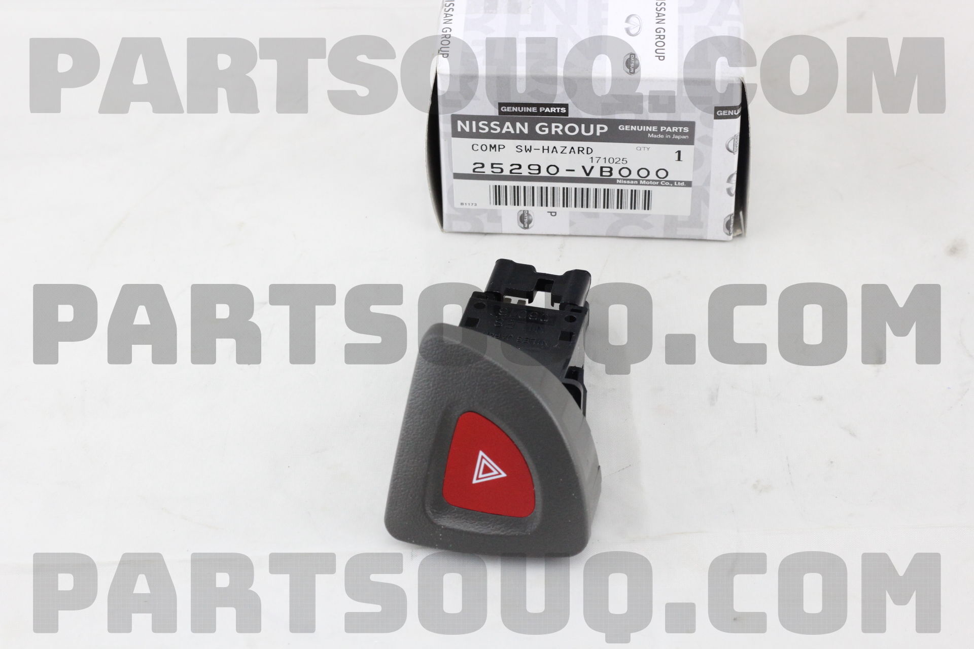SWITCH ASSY-HAZARD 25290VB001 | Nissan Parts | PartSouq