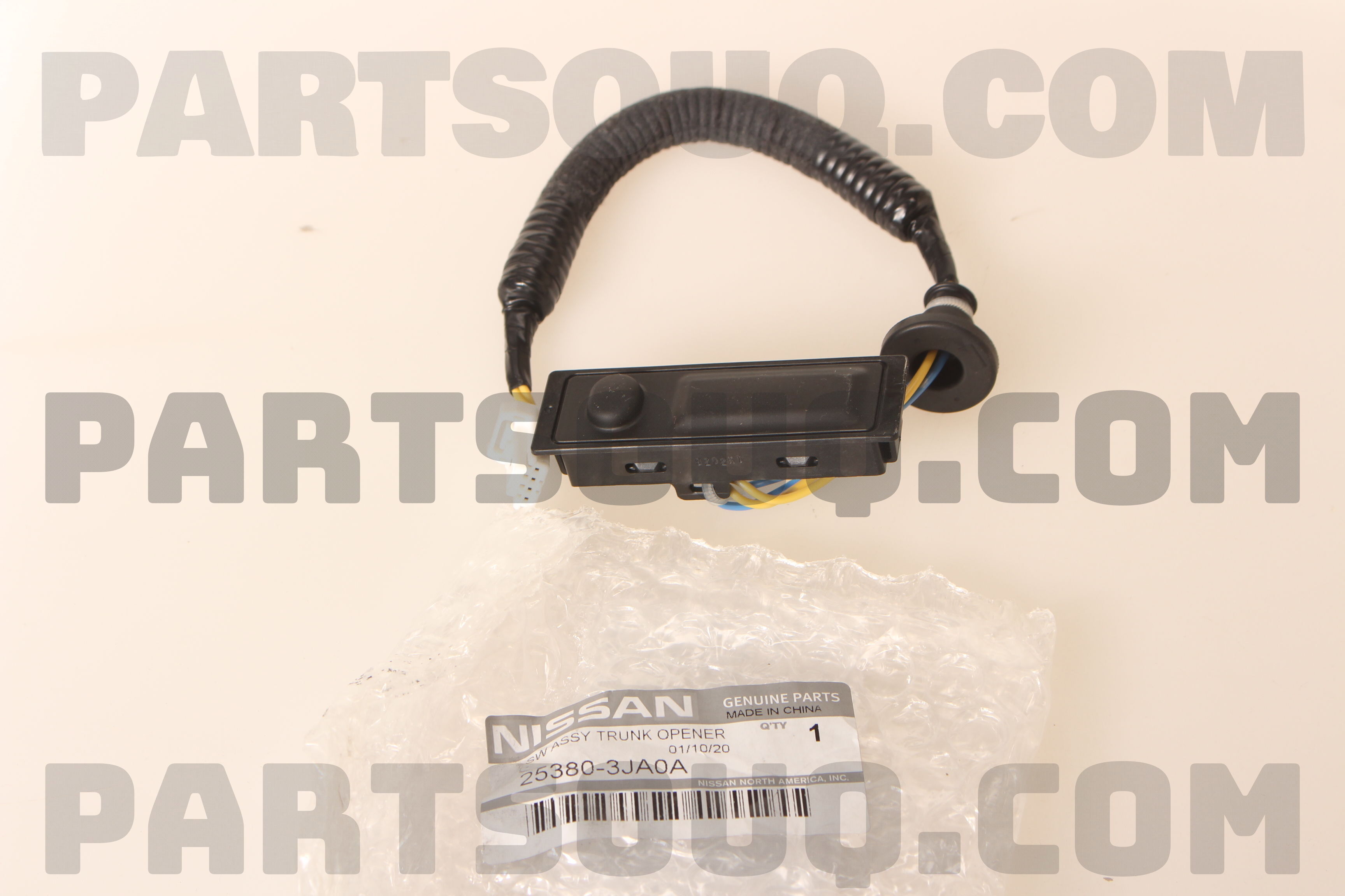SW ASSY TRUNK OPENER 253803JA0A | Nissan Parts | PartSouq