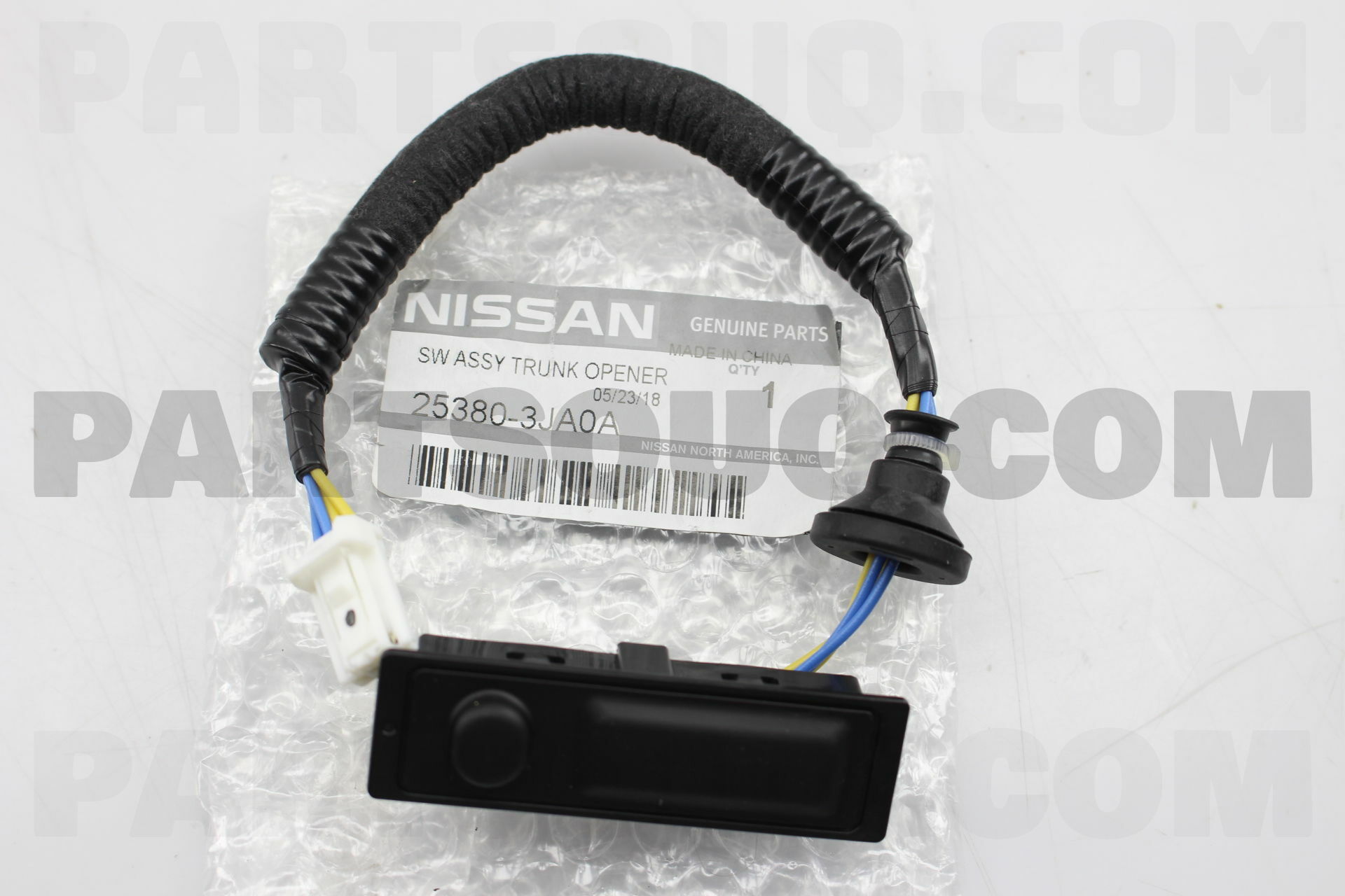 SW ASSY TRUNK OPENER 253803JA0A | Nissan Parts | PartSouq