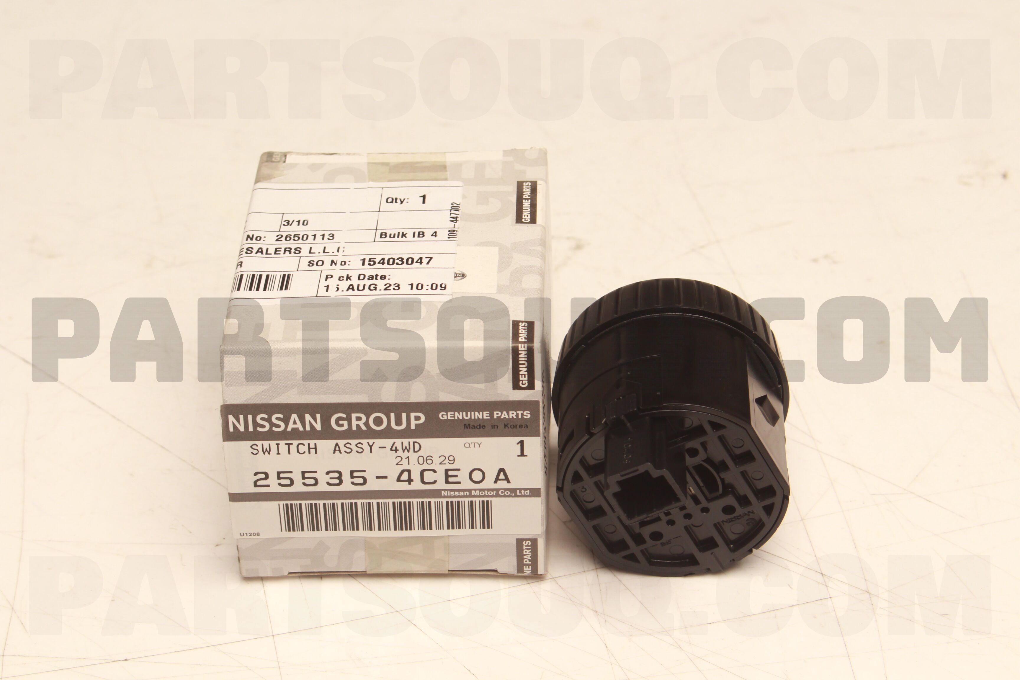 SWITCH ASSY 255353UB0B | Nissan Parts | PartSouq