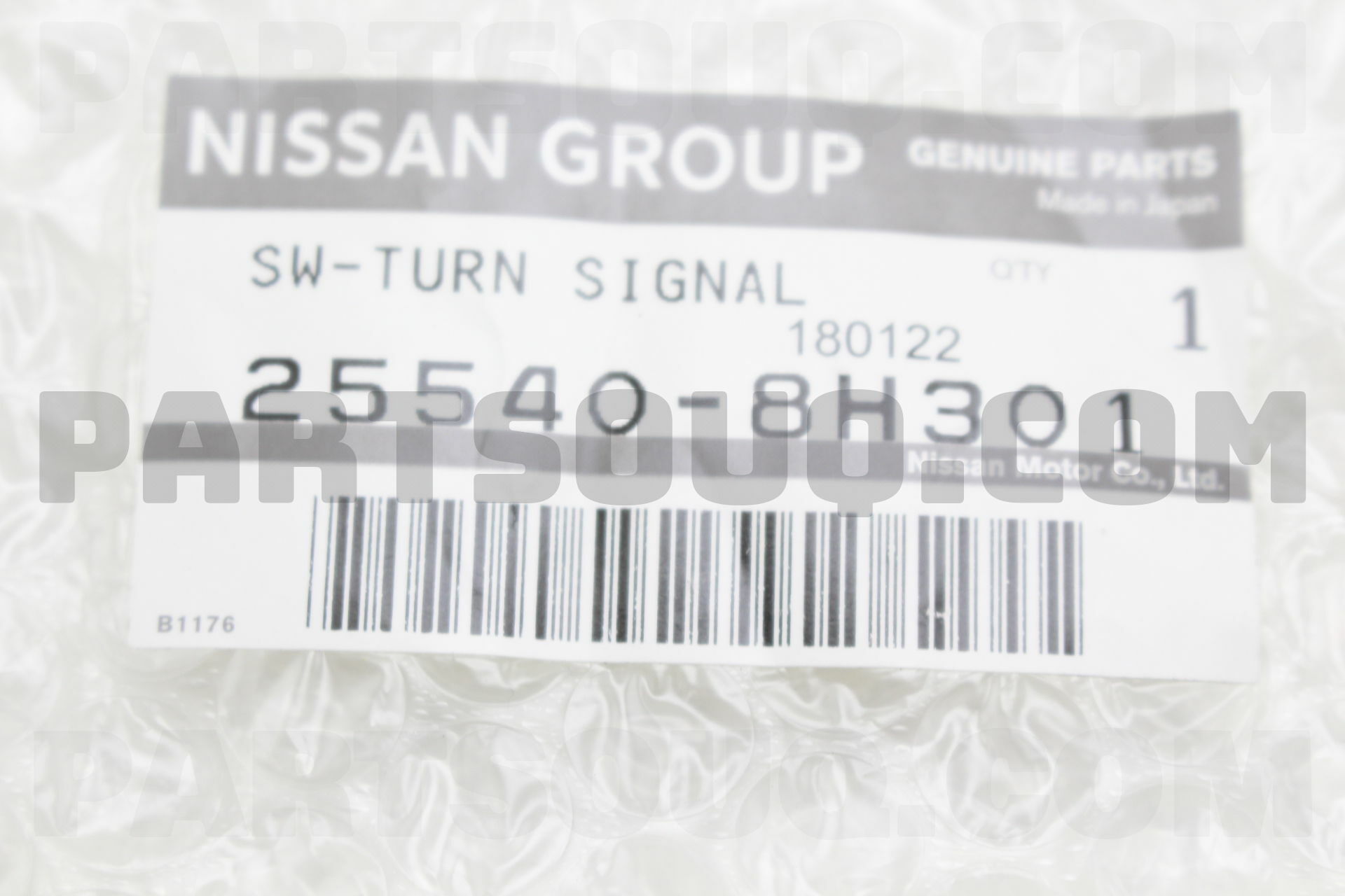 SW-TURN SIGNAL 255408H301 | Nissan Parts | PartSouq