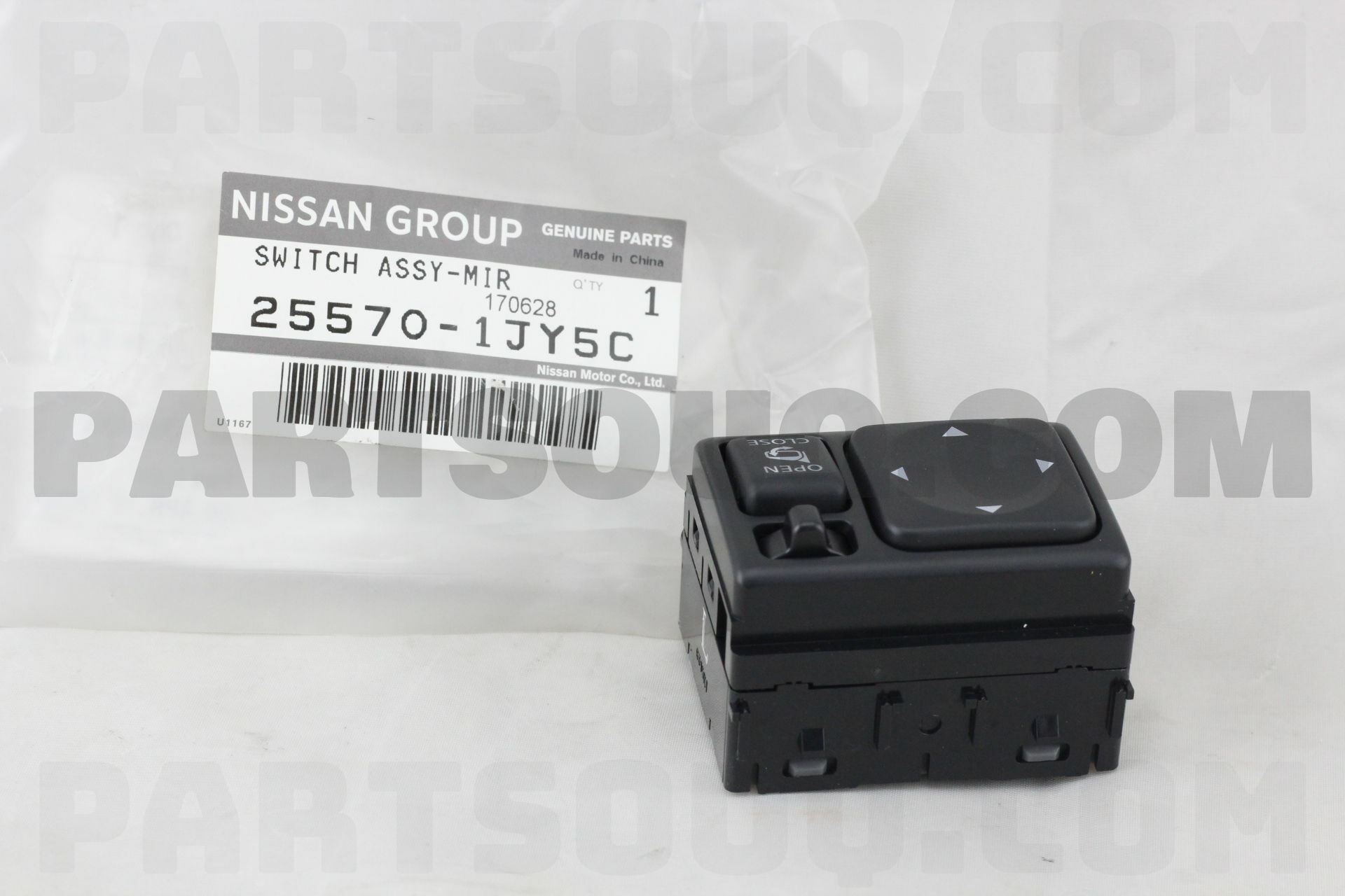 SWITCH ASSY-MIRROR CONTROL 255701JY5C | Nissan Parts | PartSouq
