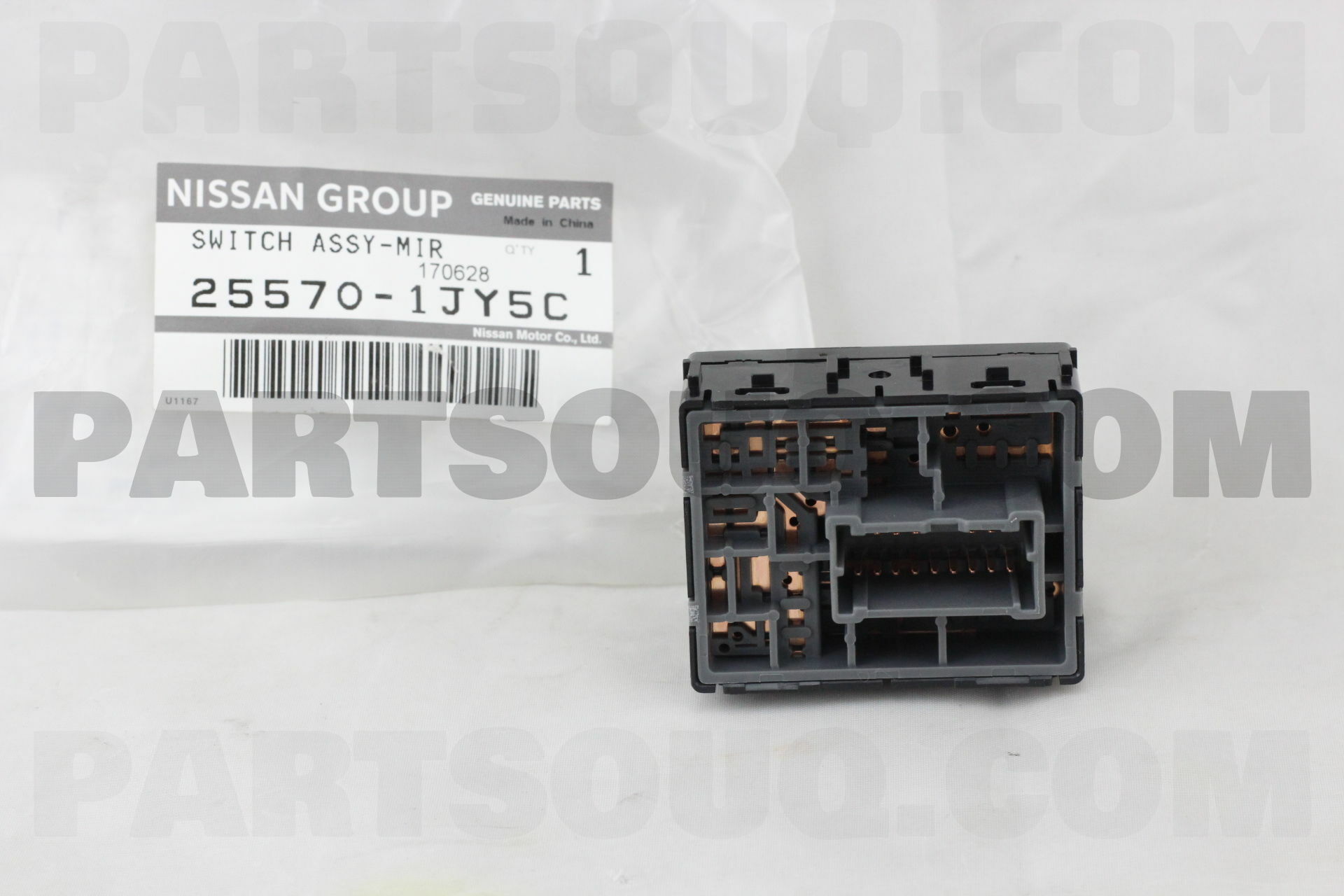SWITCH ASSY-MIRROR CONTROL 255701JY5C | Nissan Parts | PartSouq