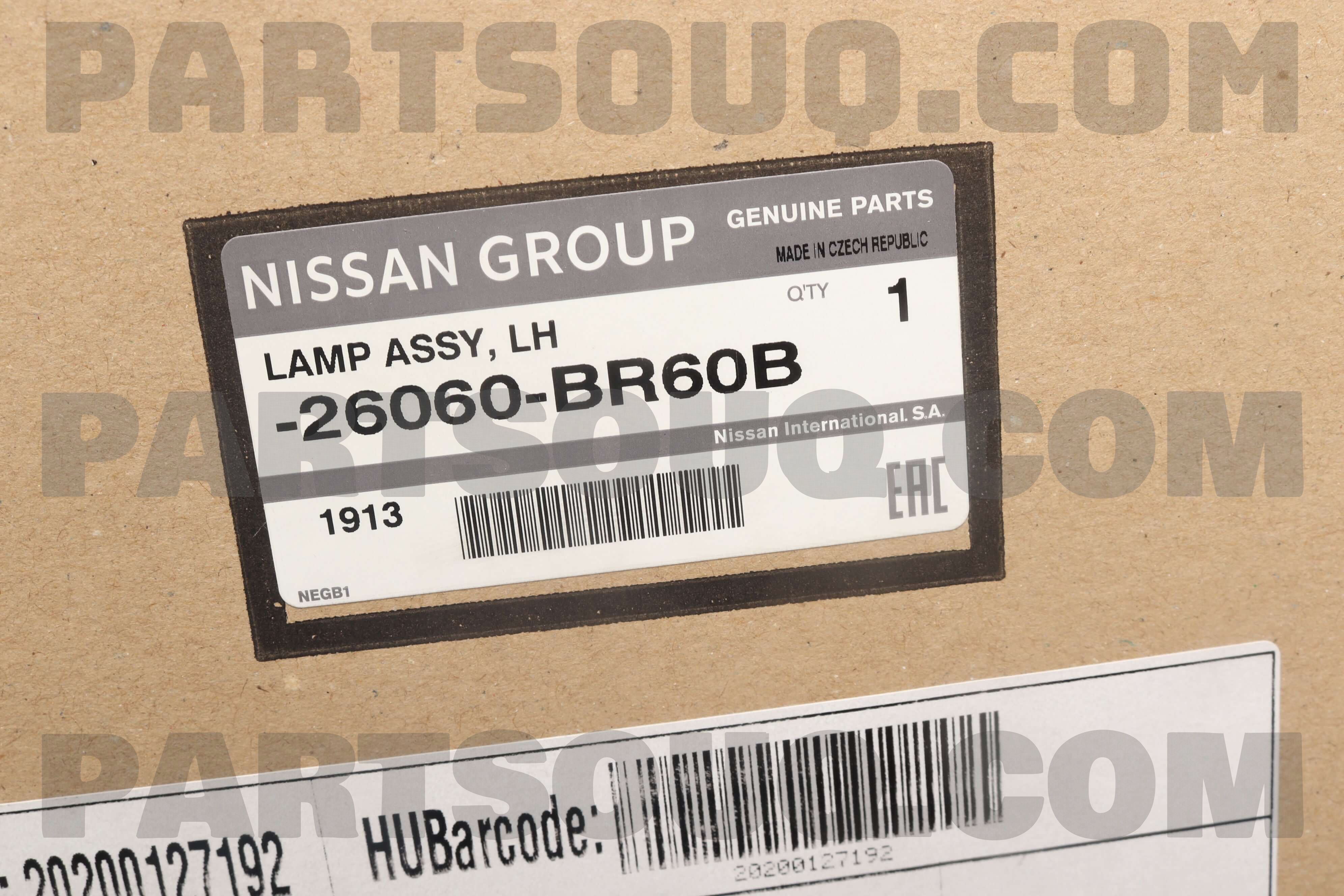LAMP ASSY-LH 26060BR60B | Nissan Parts | PartSouq