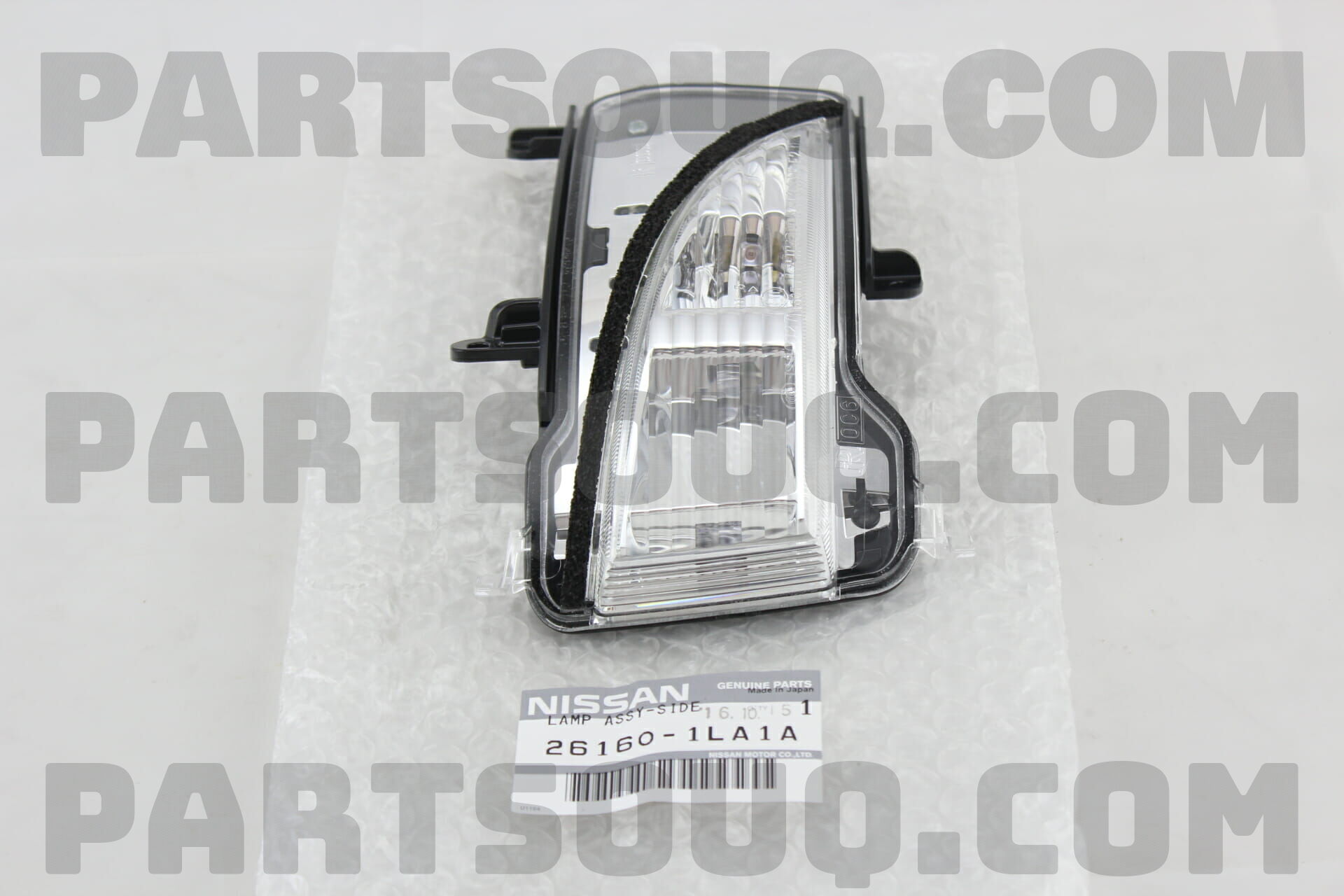 LAMP ASSY-SIDE TURN SIGNAL,RH 261601LA1A | Nissan Parts | PartSouq