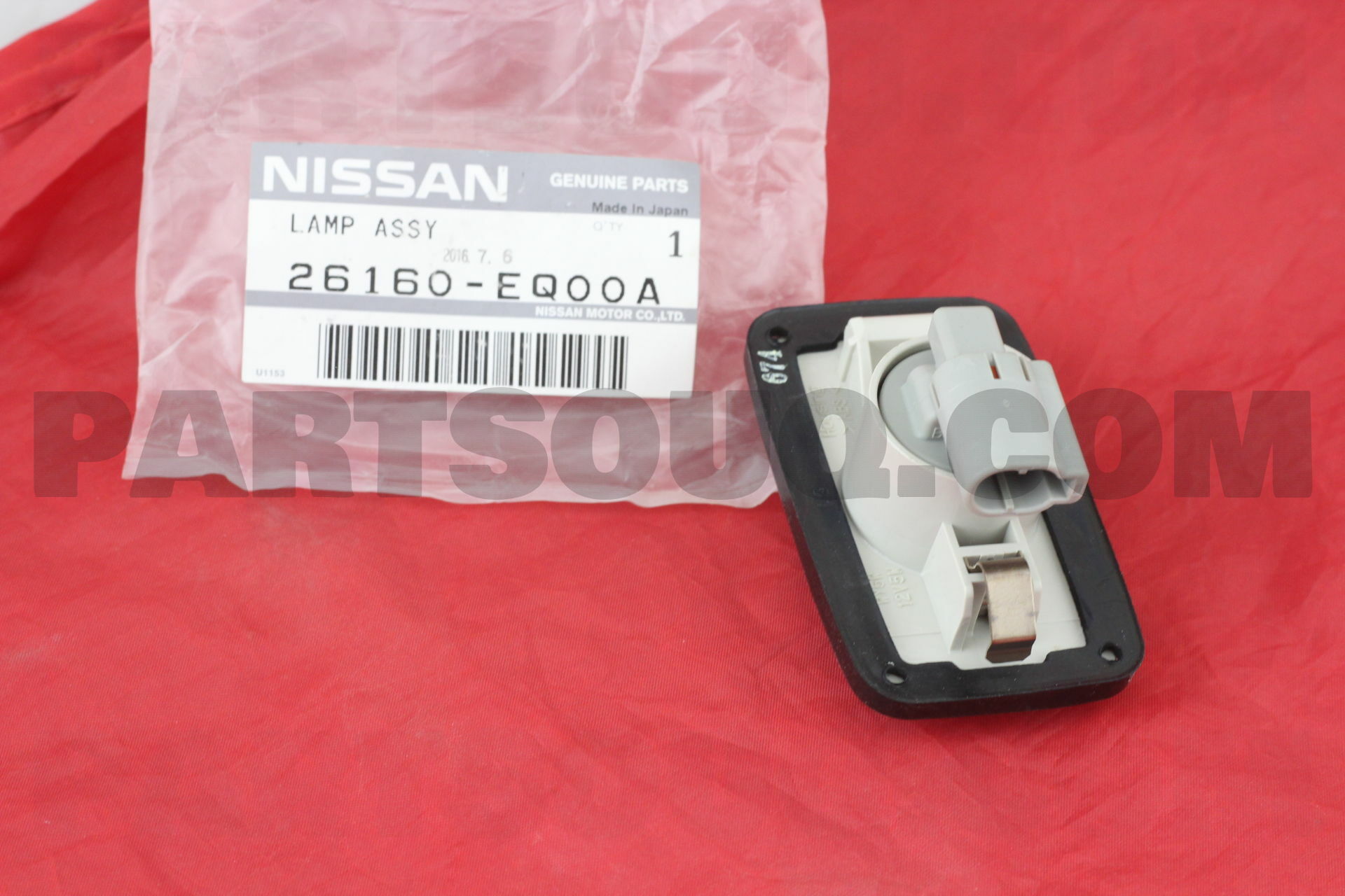 セール 国内 LAMP ASSY-SIDE FLASHER 26160EQ00A | Nissan Parts | PartSouq その他