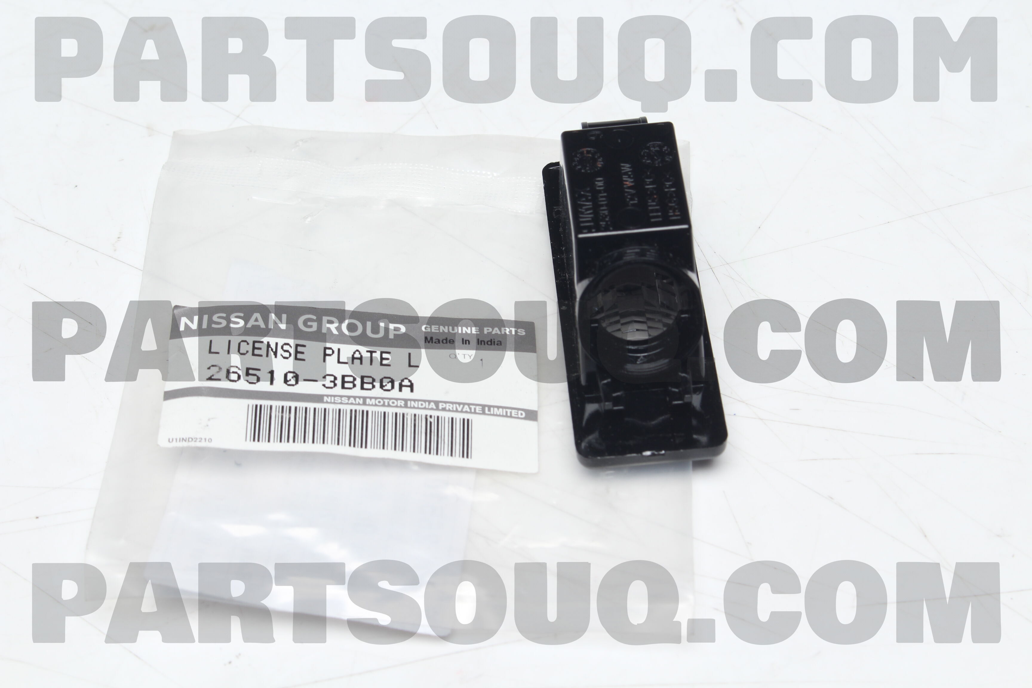 LICENSE PLATE LAMP ASSY 265103BB0A | Nissan Parts | PartSouq