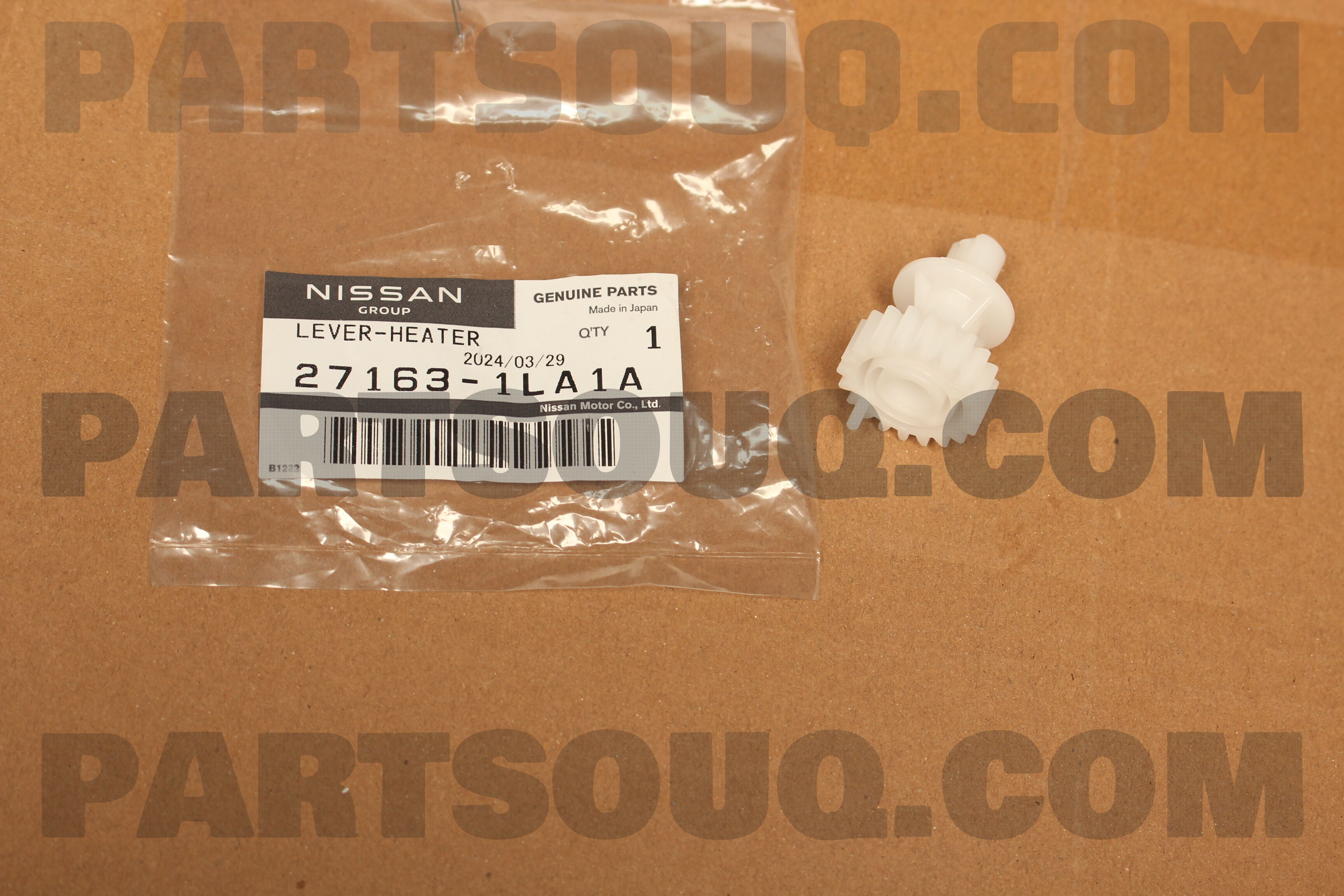 LEVER-HEATER UNIT 271631LA1A | Nissan Parts | PartSouq