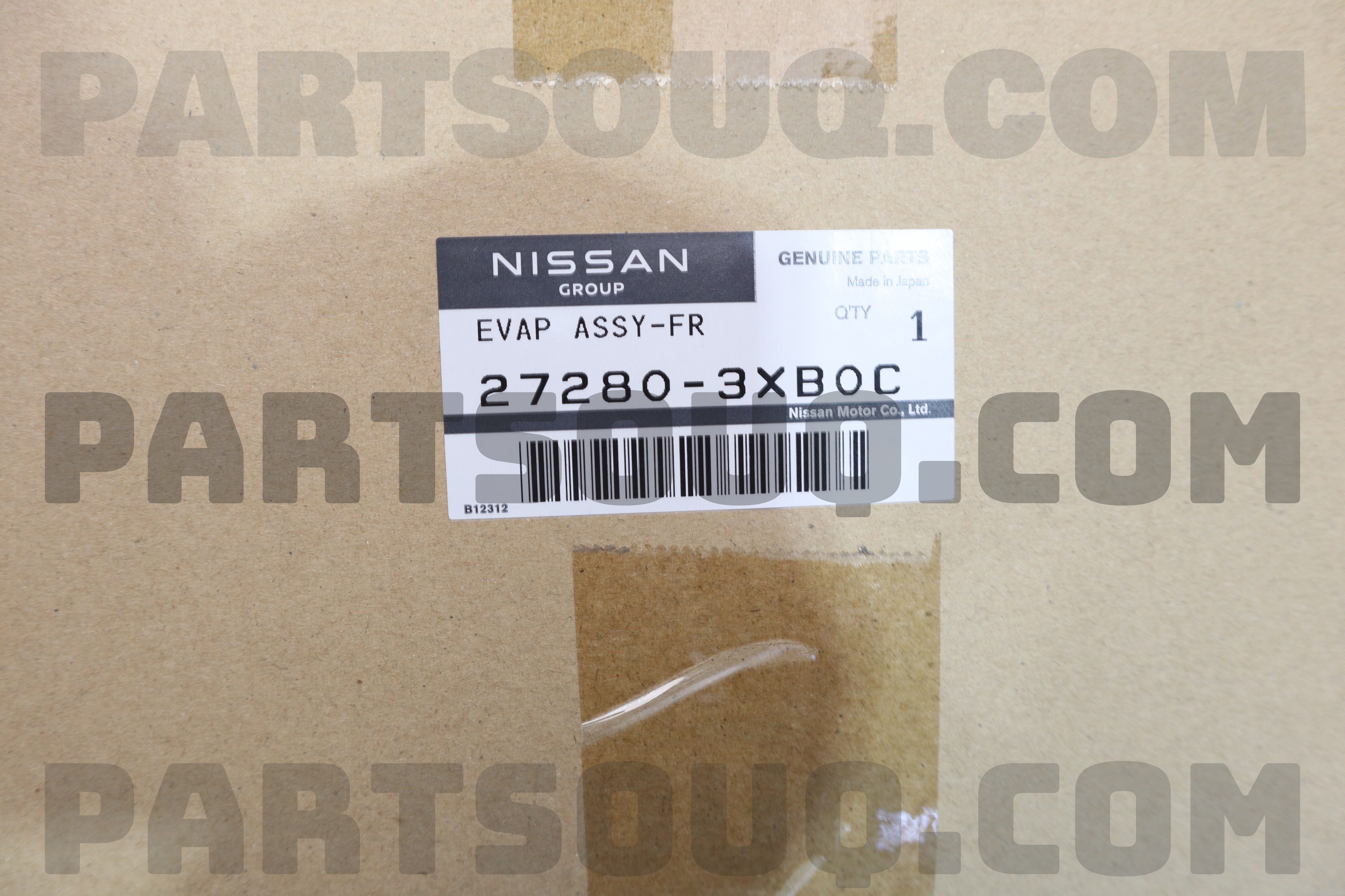 EVAP ASSY-FR 272803XB0C | Nissan Parts | PartSouq