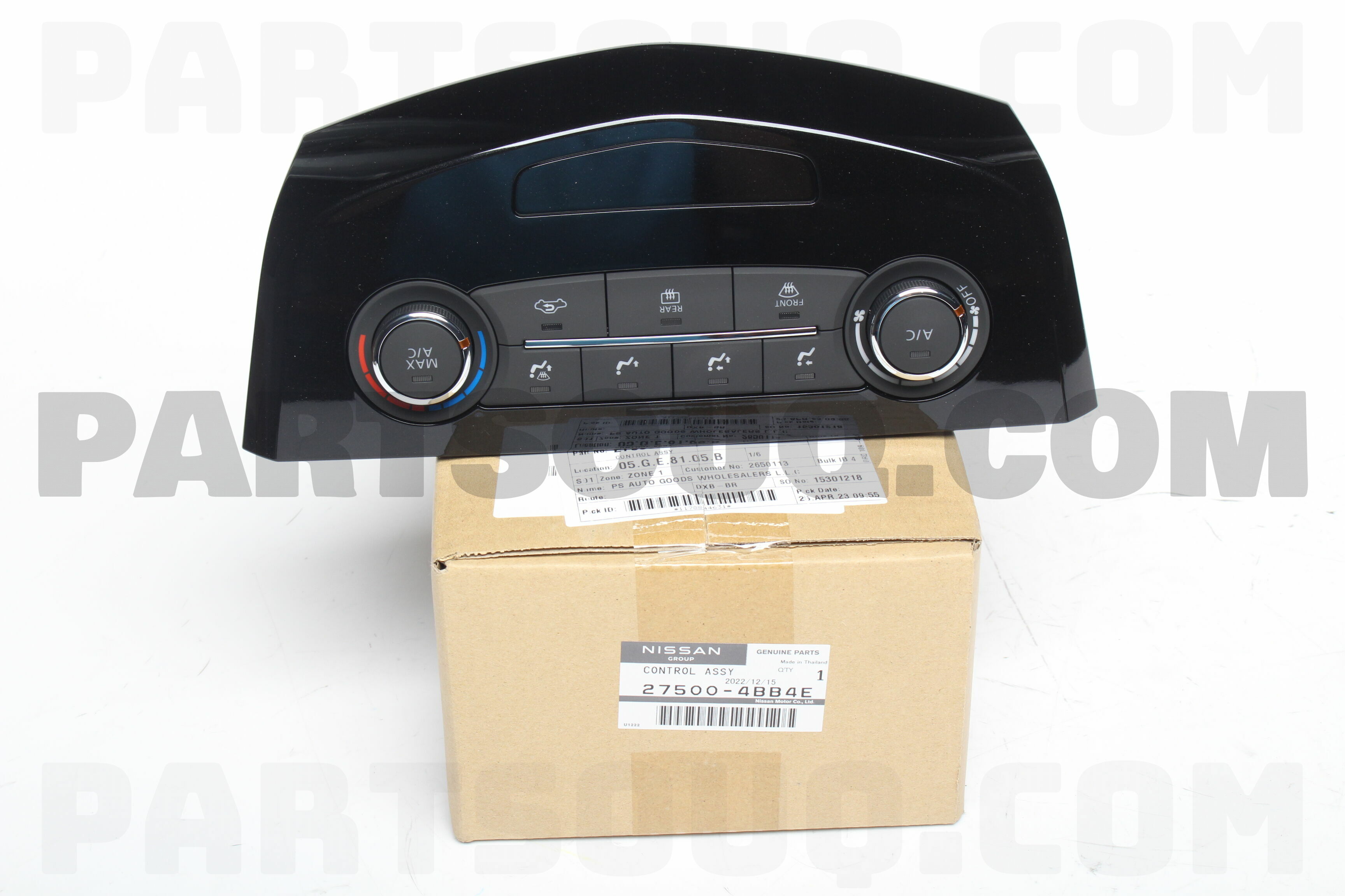 CONTROL ASSY 275004BB4E | Nissan Parts | PartSouq