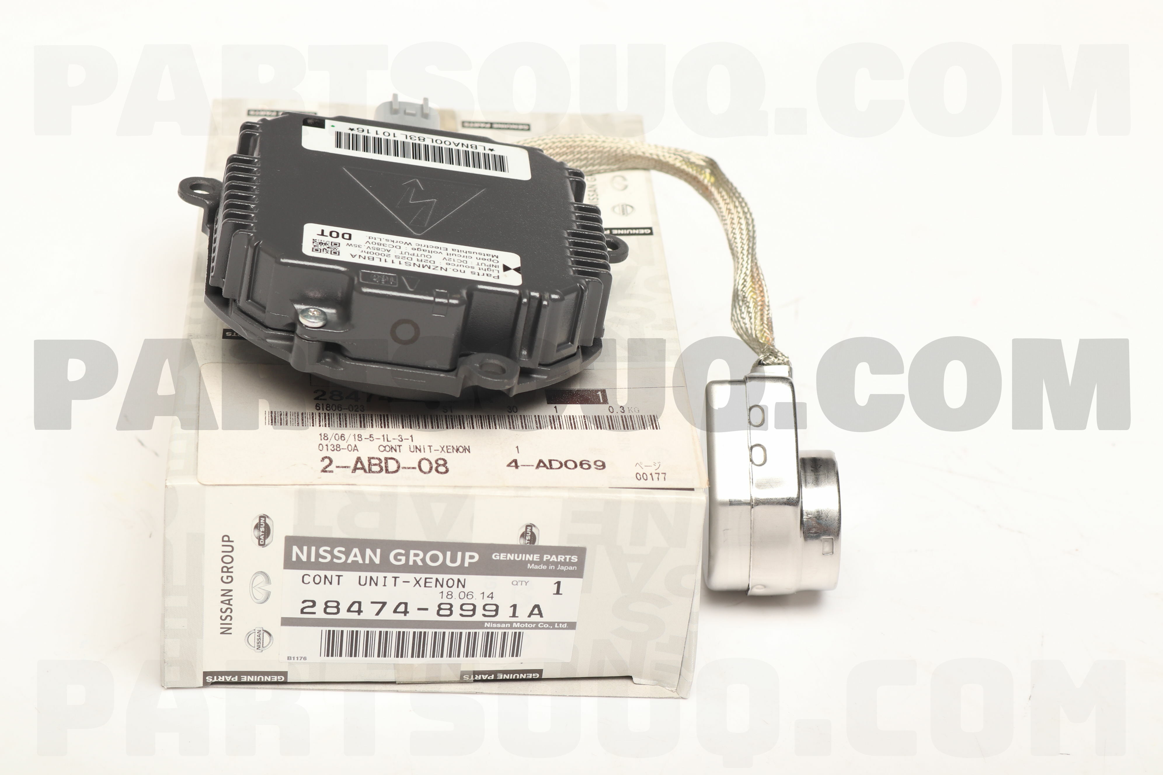 CONTROL UNIT-XENON HEAD LAMP 284748991A | Nissan Parts