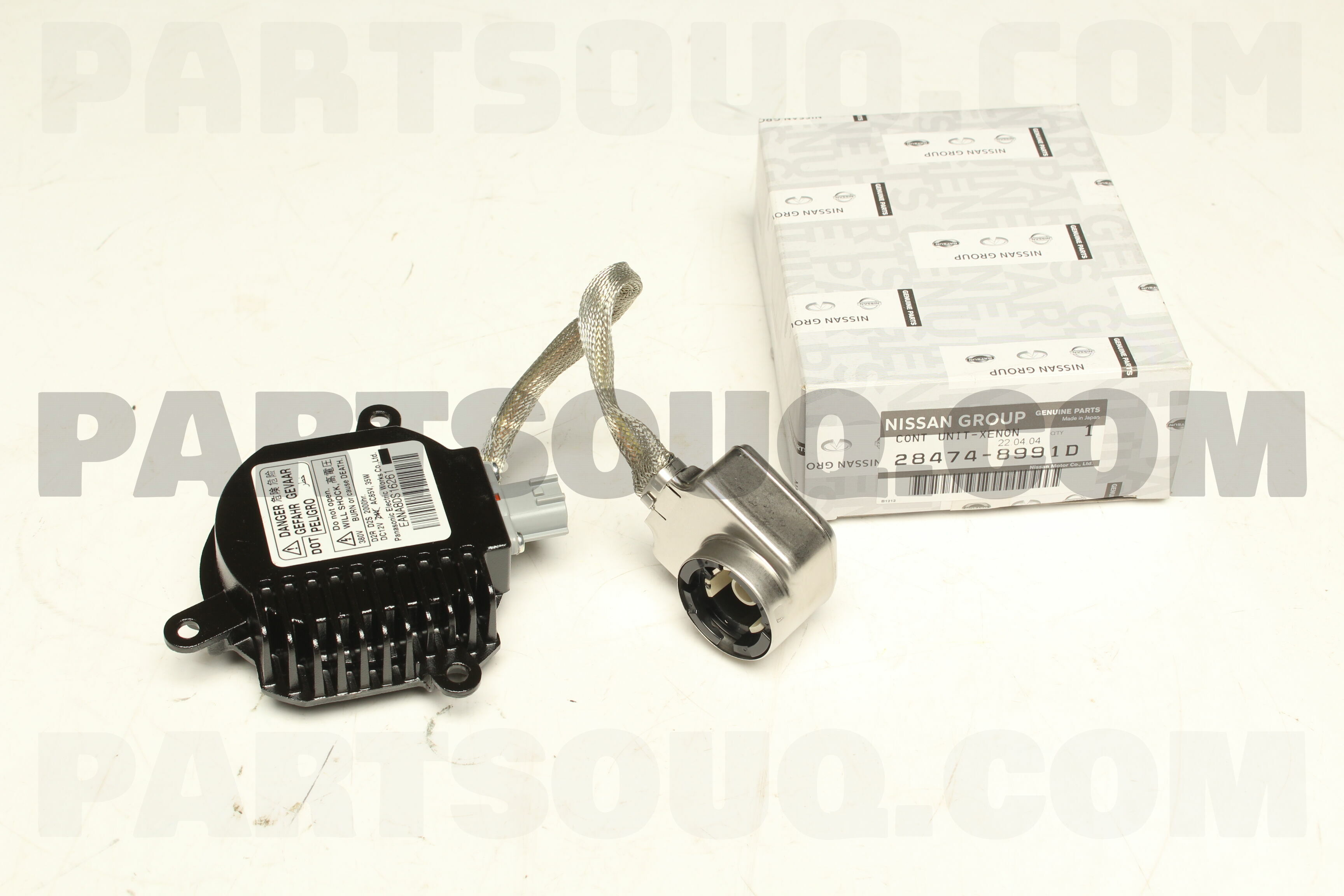 CONTROL UNIT-XENON HEAD LAMP 284748991D | Nissan Parts