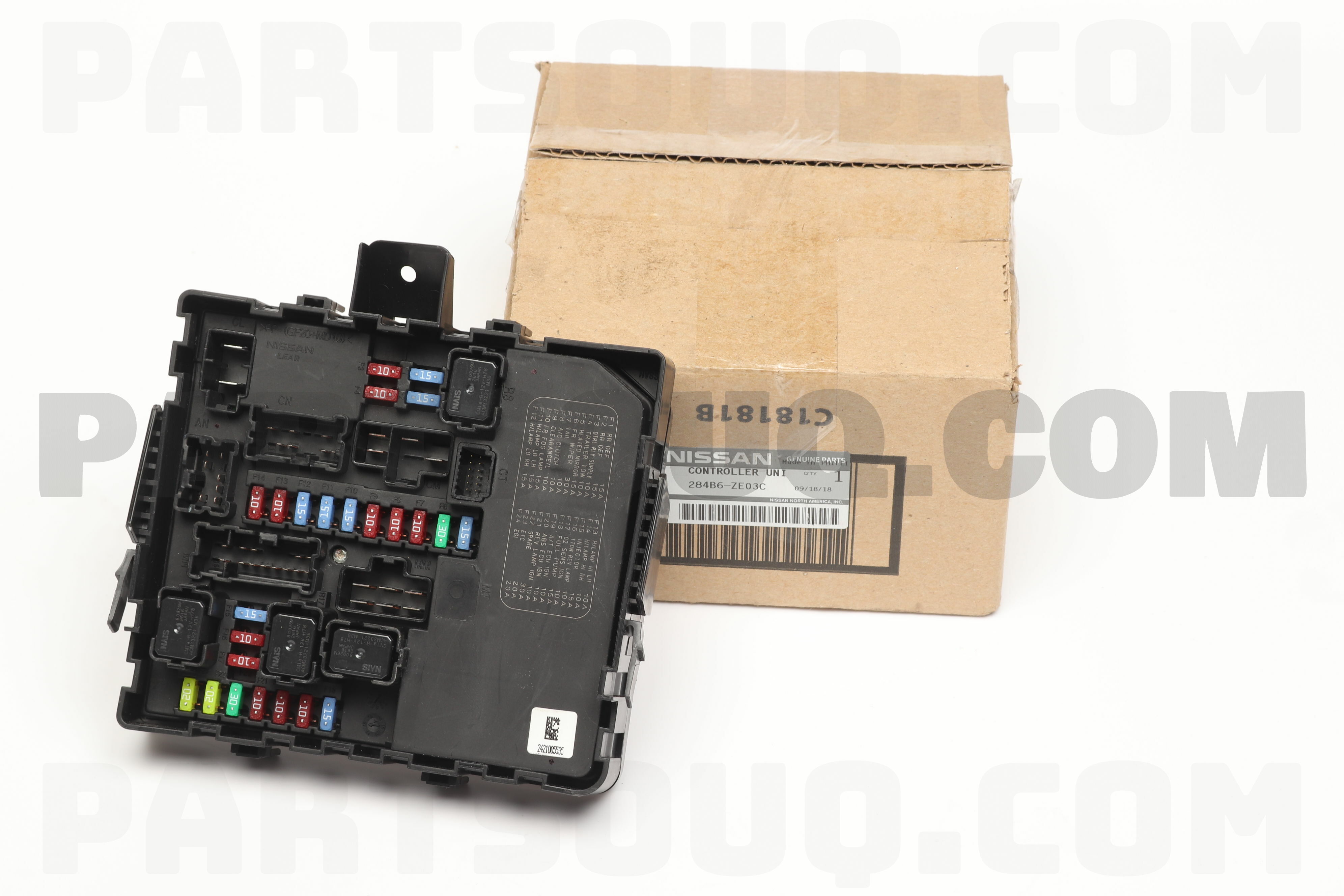 てらポンタス　❗️ CONTROLLER UNIT-IPDM ENGINE ROOM 284B7ZC00A | Nissan Parts