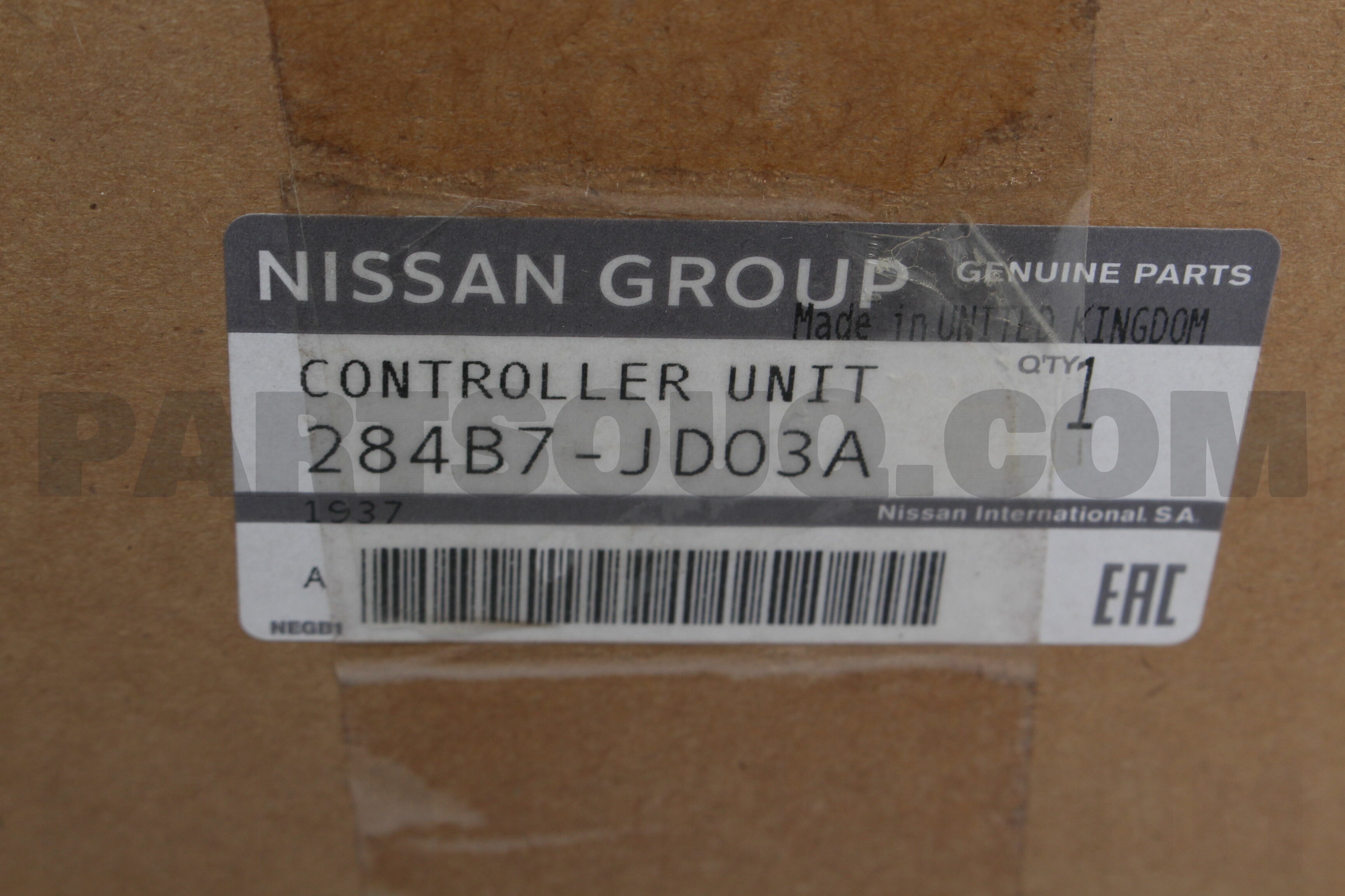 CONTLER UNIT-IP 284B7JD03A | Nissan Parts | PartSouq