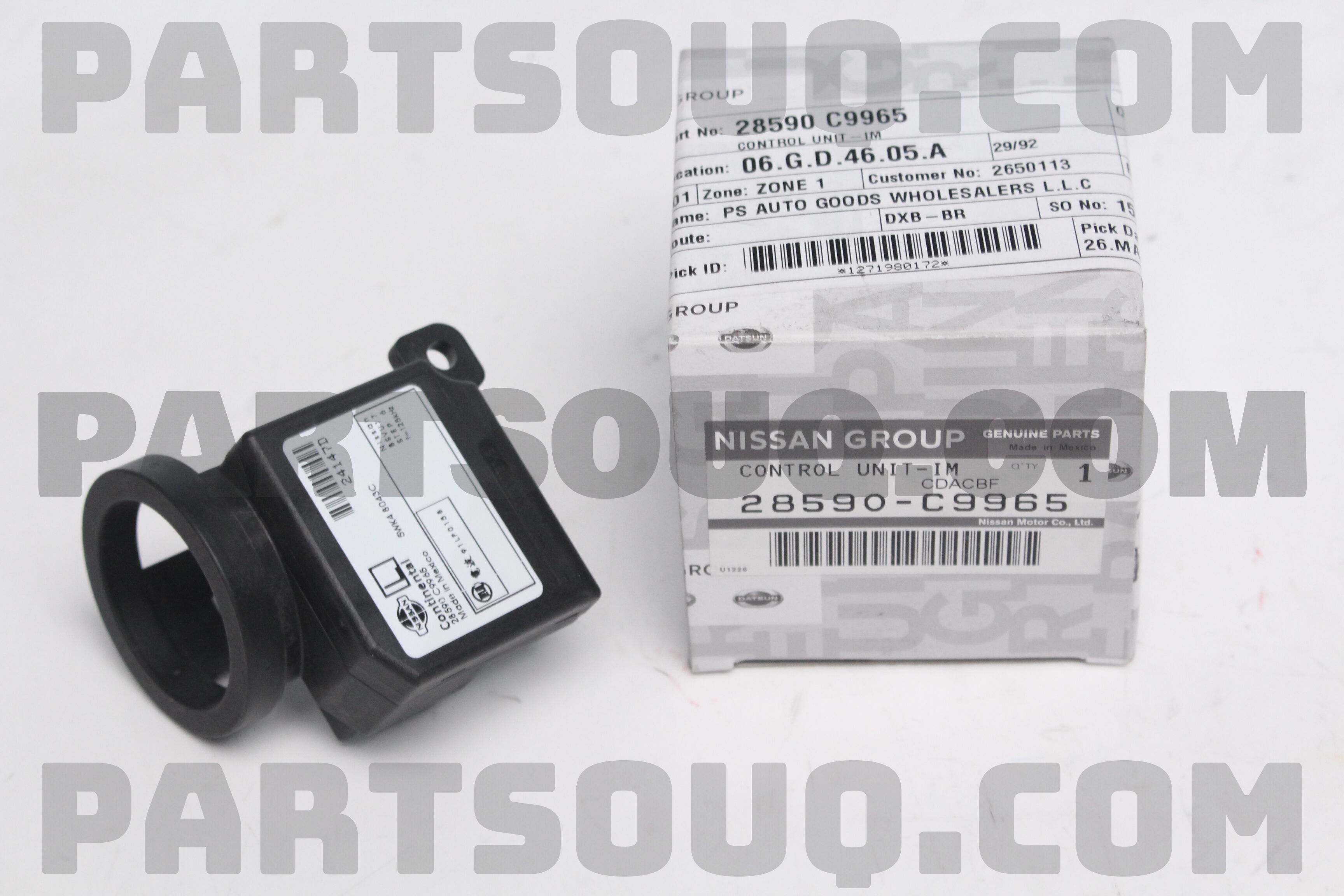 CONTROL UNIT-IMMOBILIZER 28590C9965 | Nissan Parts | PartSouq