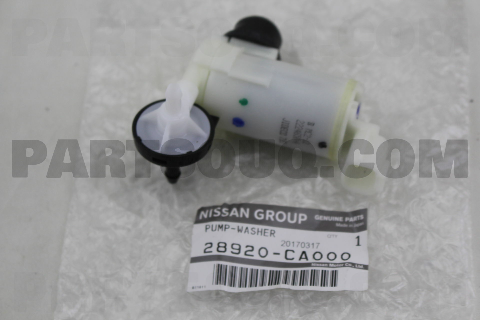 PUMP ASSY-WASHER 28920CA000 | Nissan Parts | PartSouq