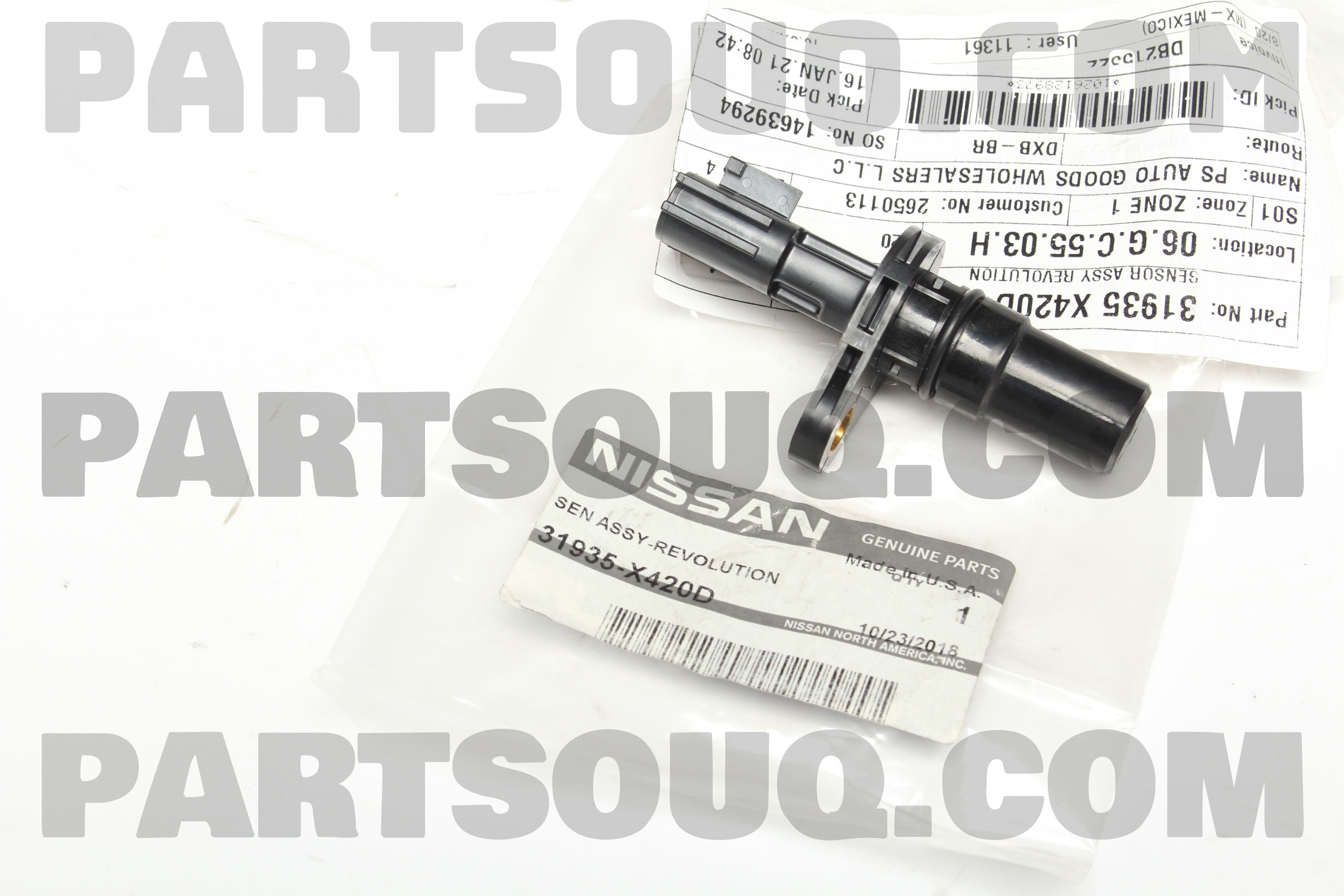 【9453 Bnf Car Speed Sensor 31935-3AX0A 31935-43x12 Fit for Nissan Versa