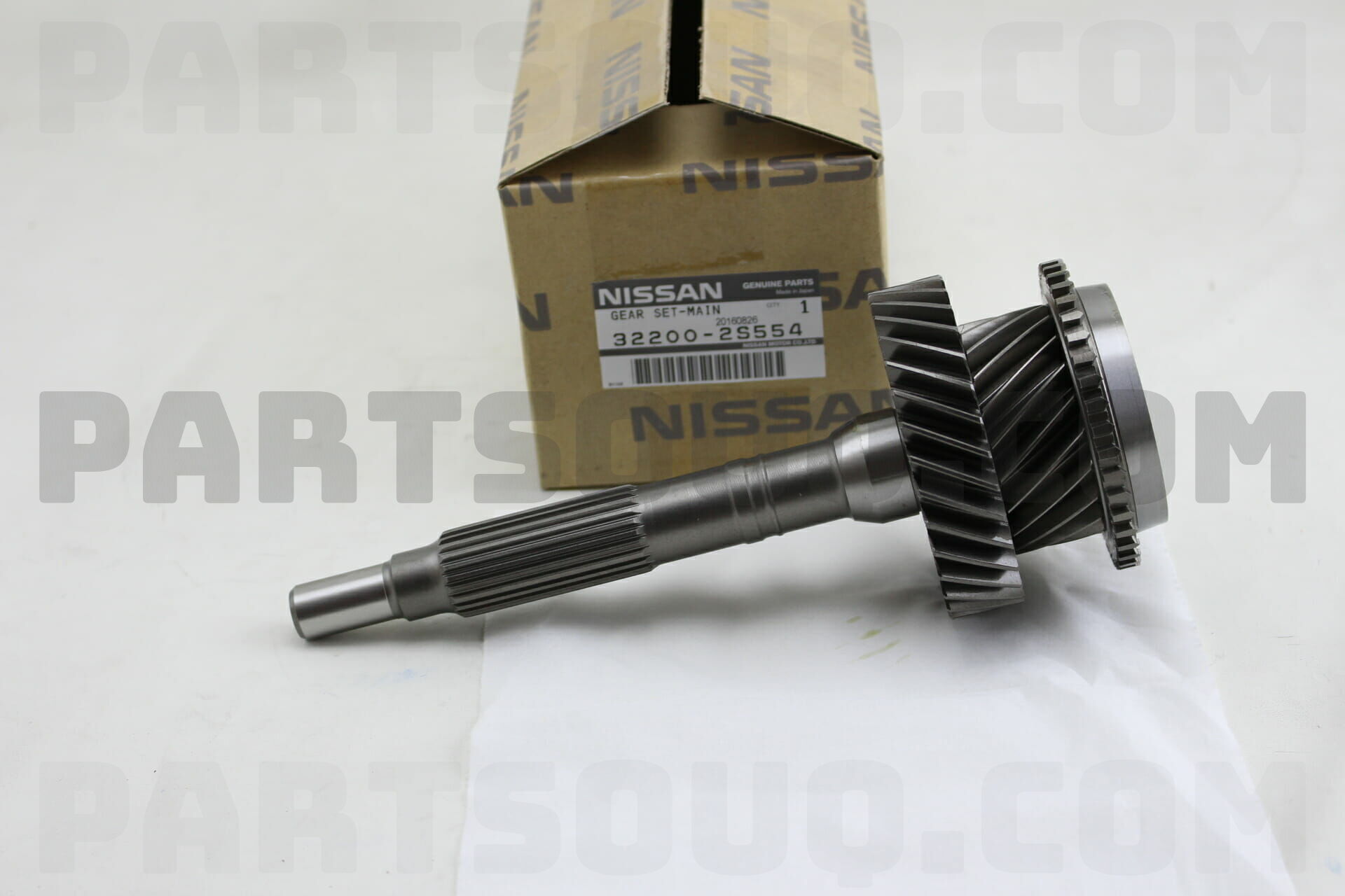 日本製 COUNTER & SET-MAIN GEAR DRIVE Parts Nissan | 322002S554 パーツ