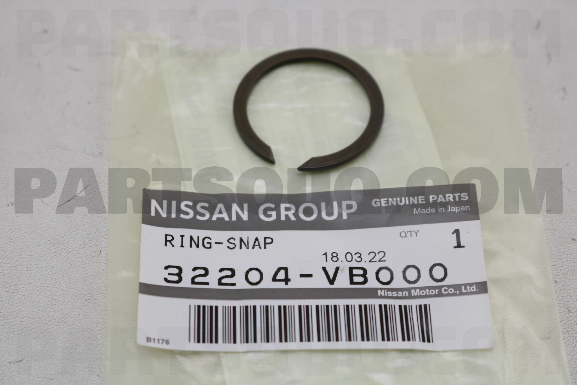 ファッションデザイナー 32204VB000 RING-SNAP | PartSouq | Parts Nissan トップス