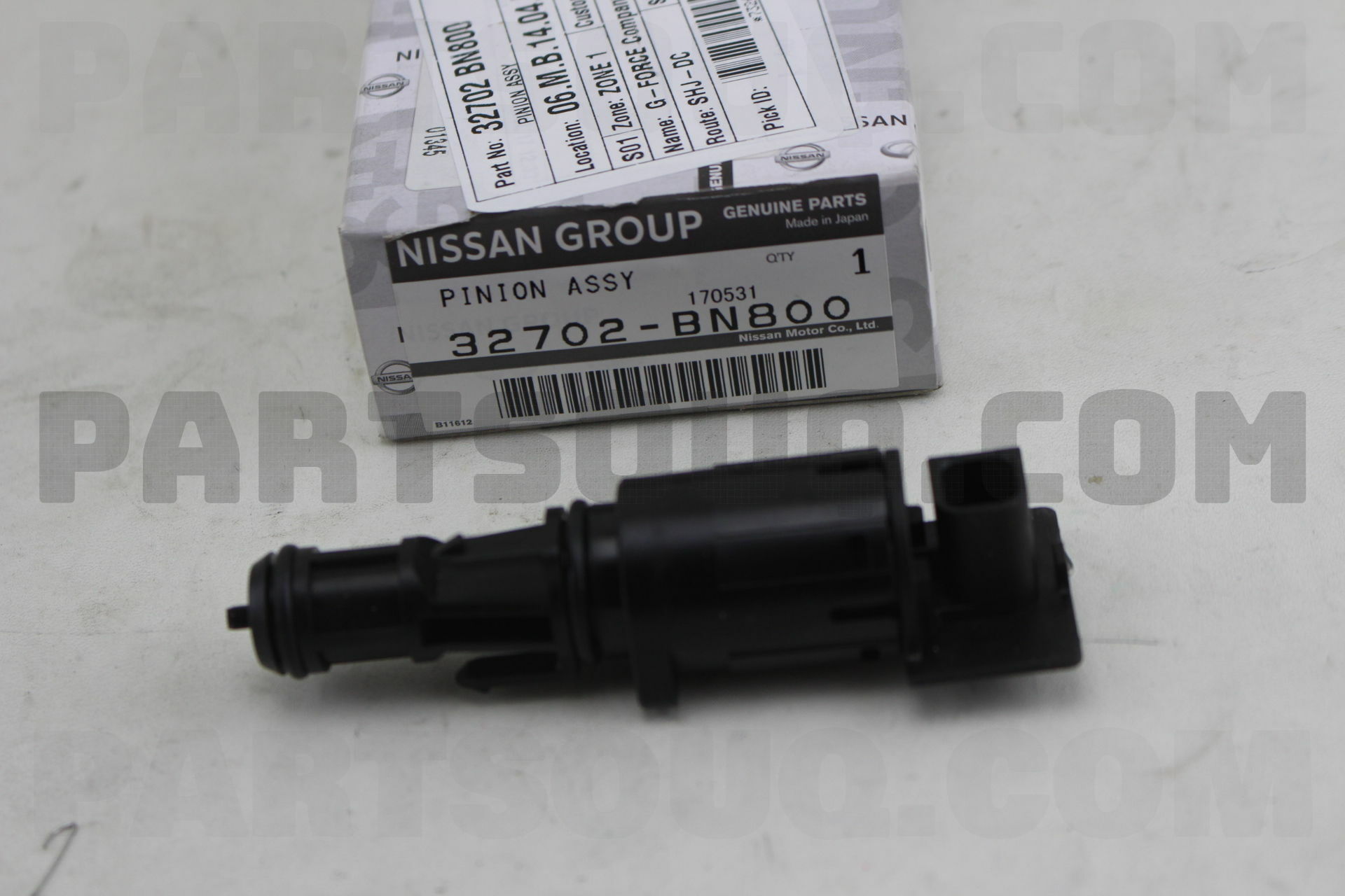 PINION ASSY-SPEEDOMETER 32702BN800 | Nissan Parts | PartSouq