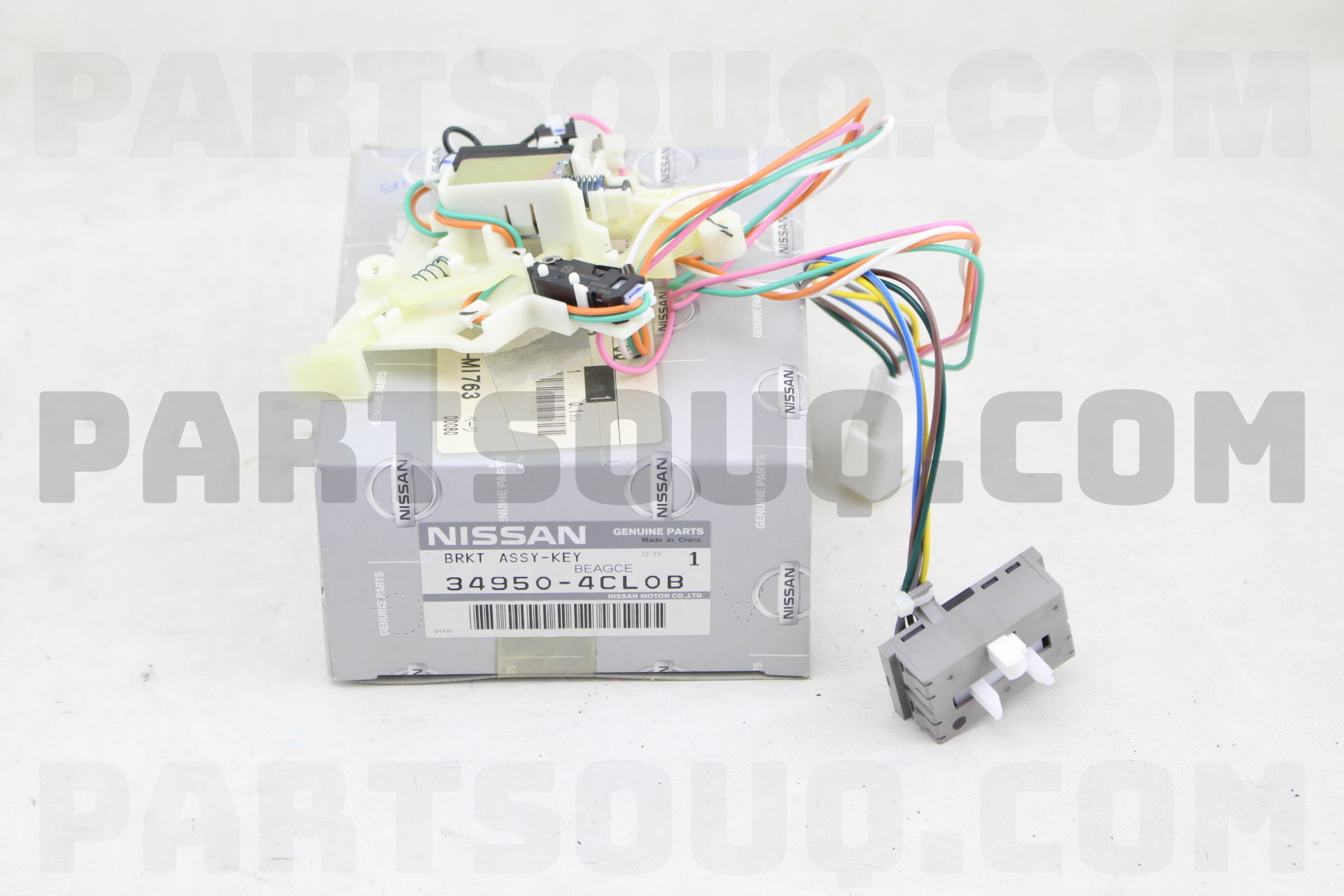 Shift lock solenoid valve park switch 349504cl0b nissan parts