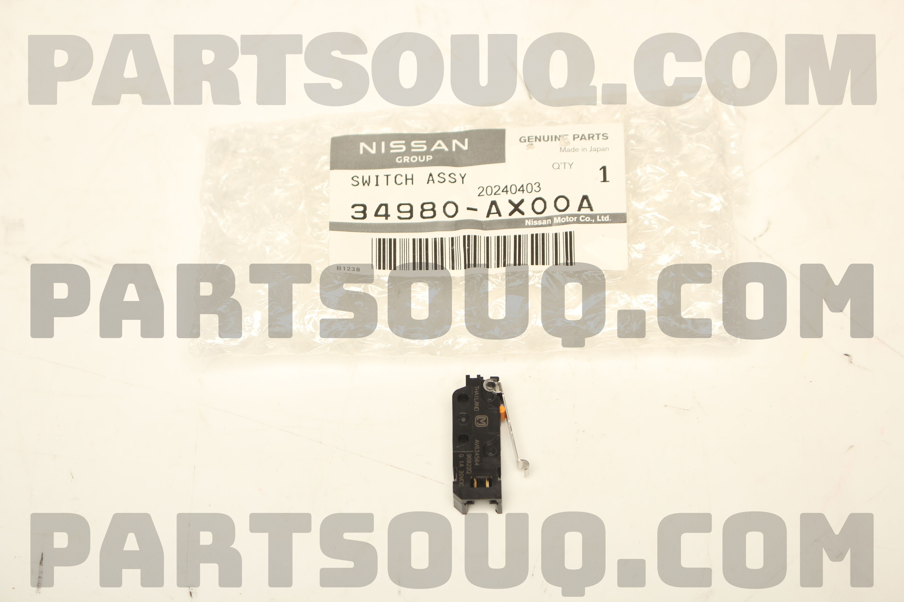 PARK POSITION SWITCH 34980AX00A | Nissan Parts | PartSouq